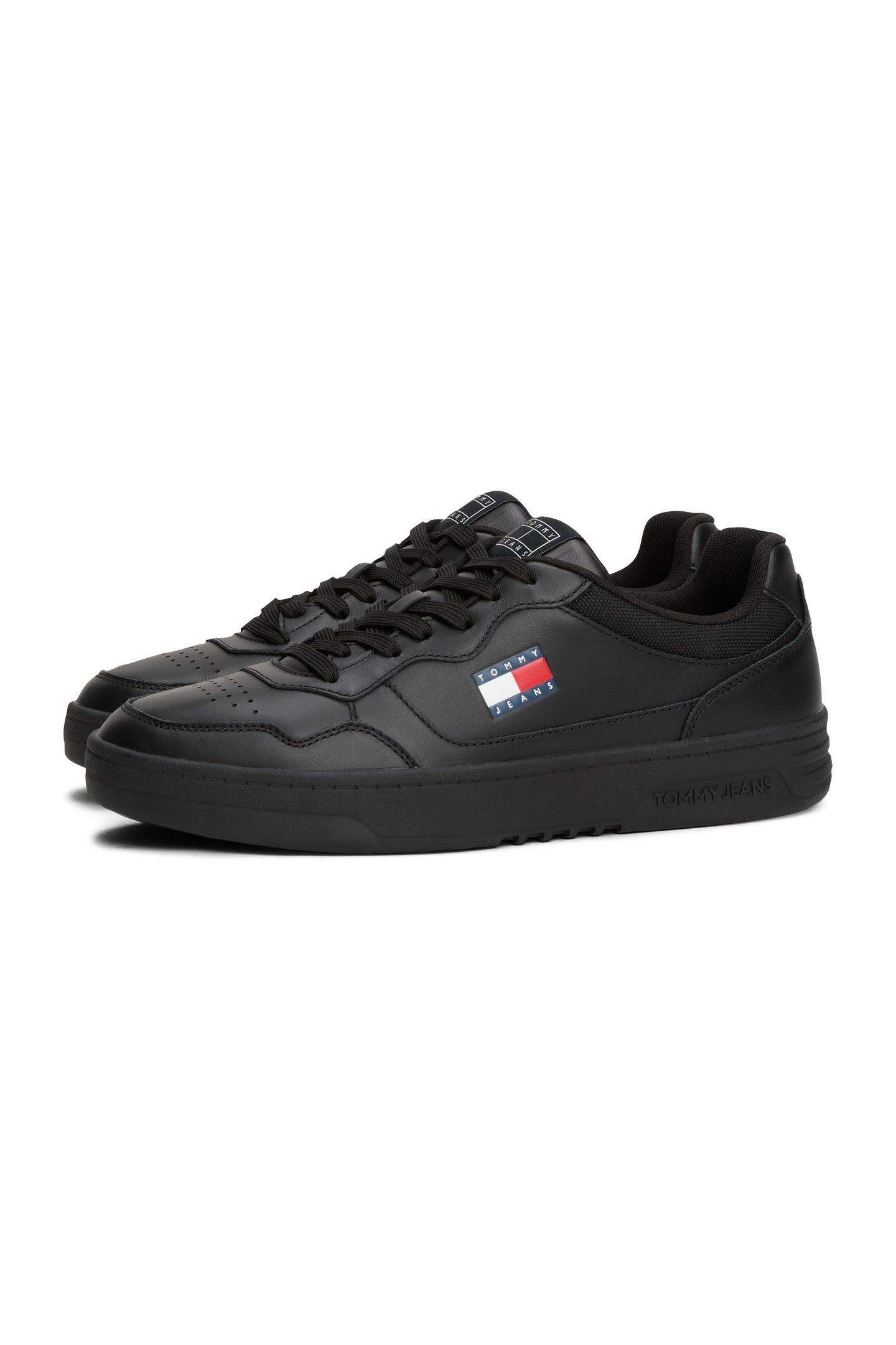 CUPSOLE LEATHER SNEAKERS BLACK 4