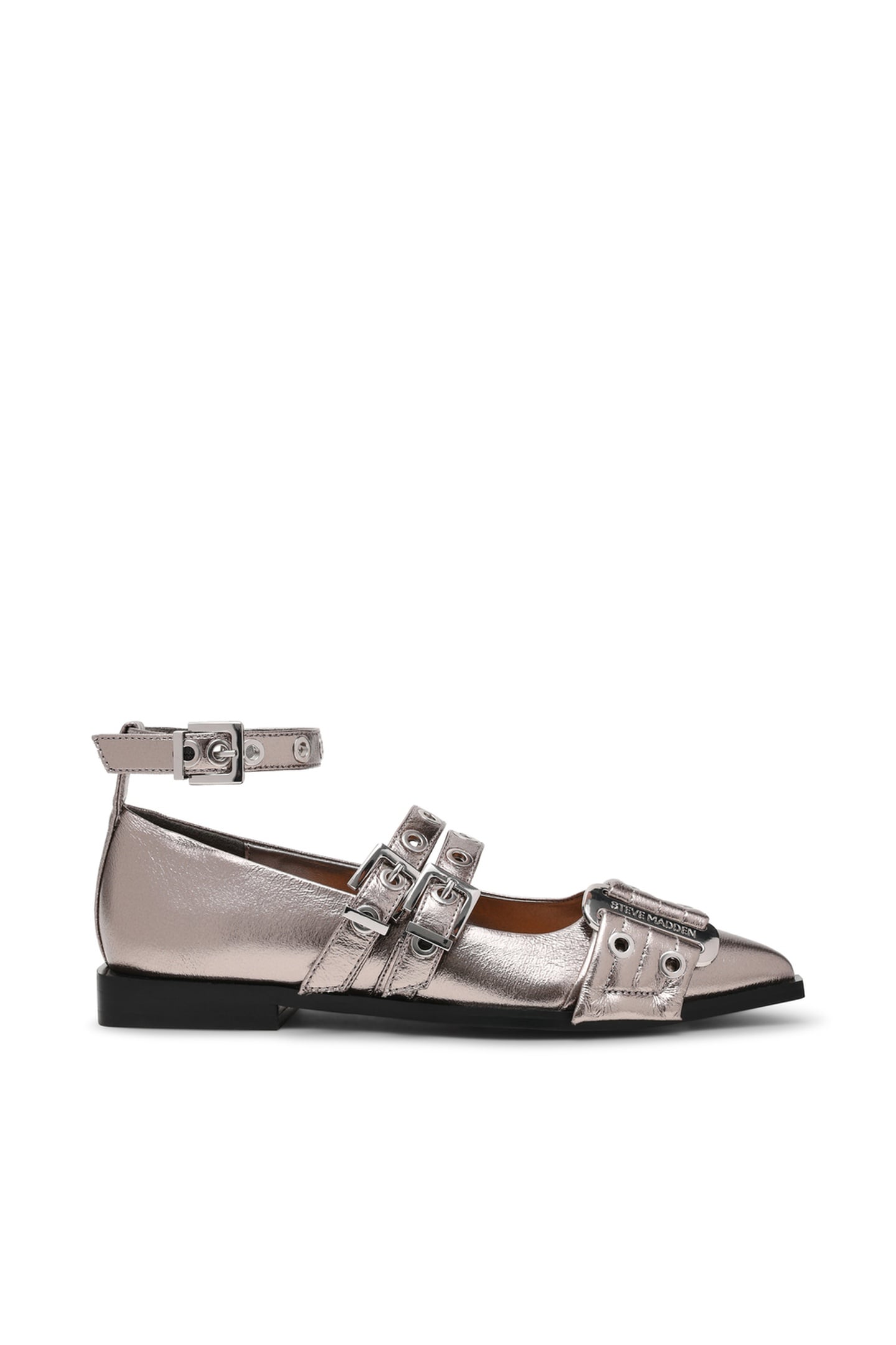 GRANDER FLAT SHOES PEW CRINKLE 1