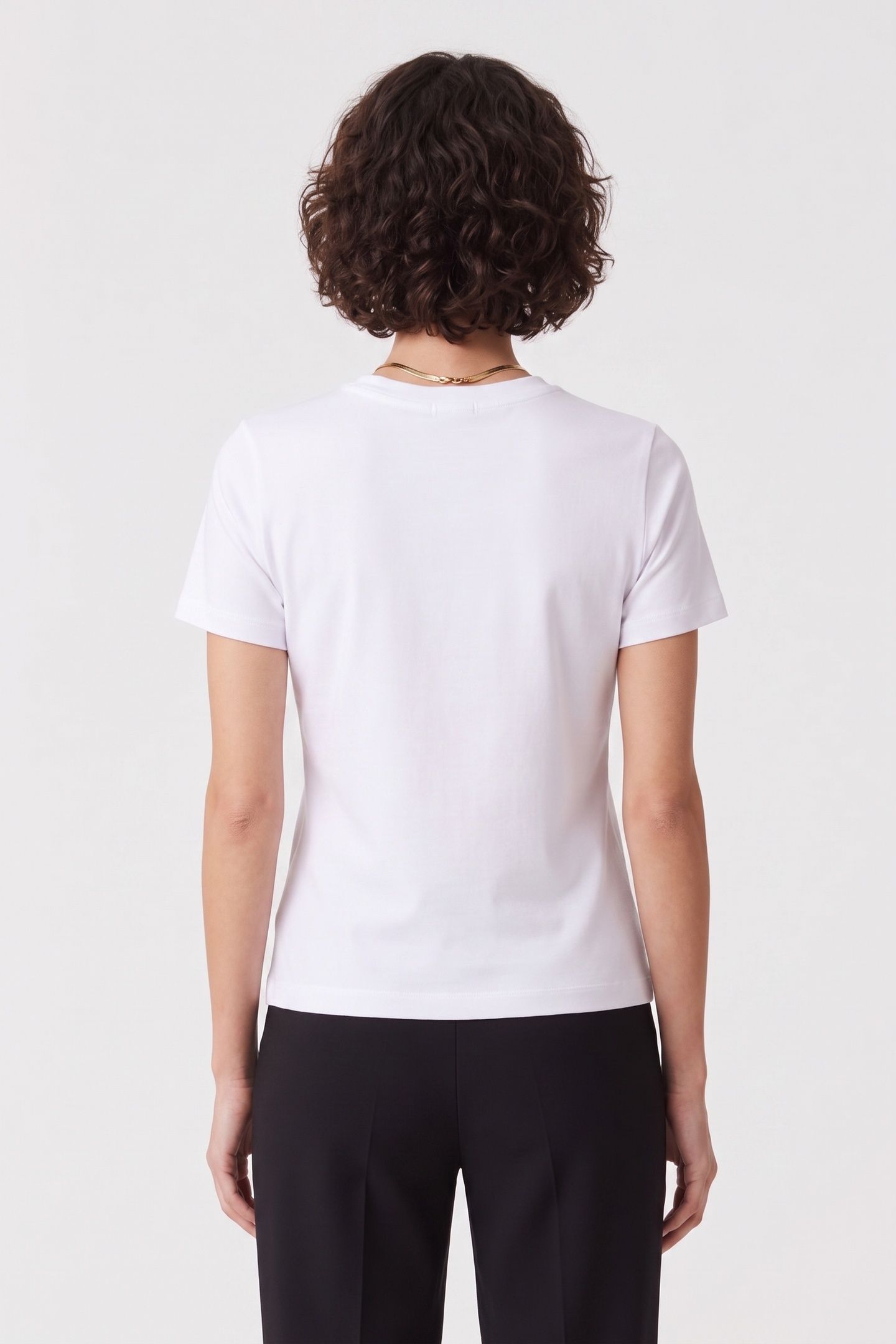 CANDY RN SS TSHIRT WHITE/CHARMING LEO 2
