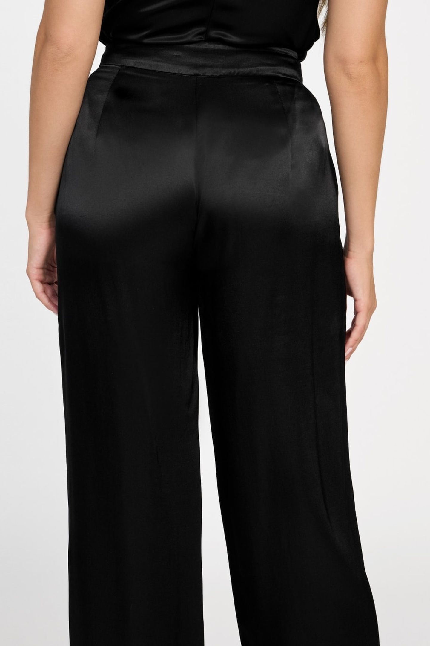 IVA BELTED STRAIGHT JET BLACK A996 5