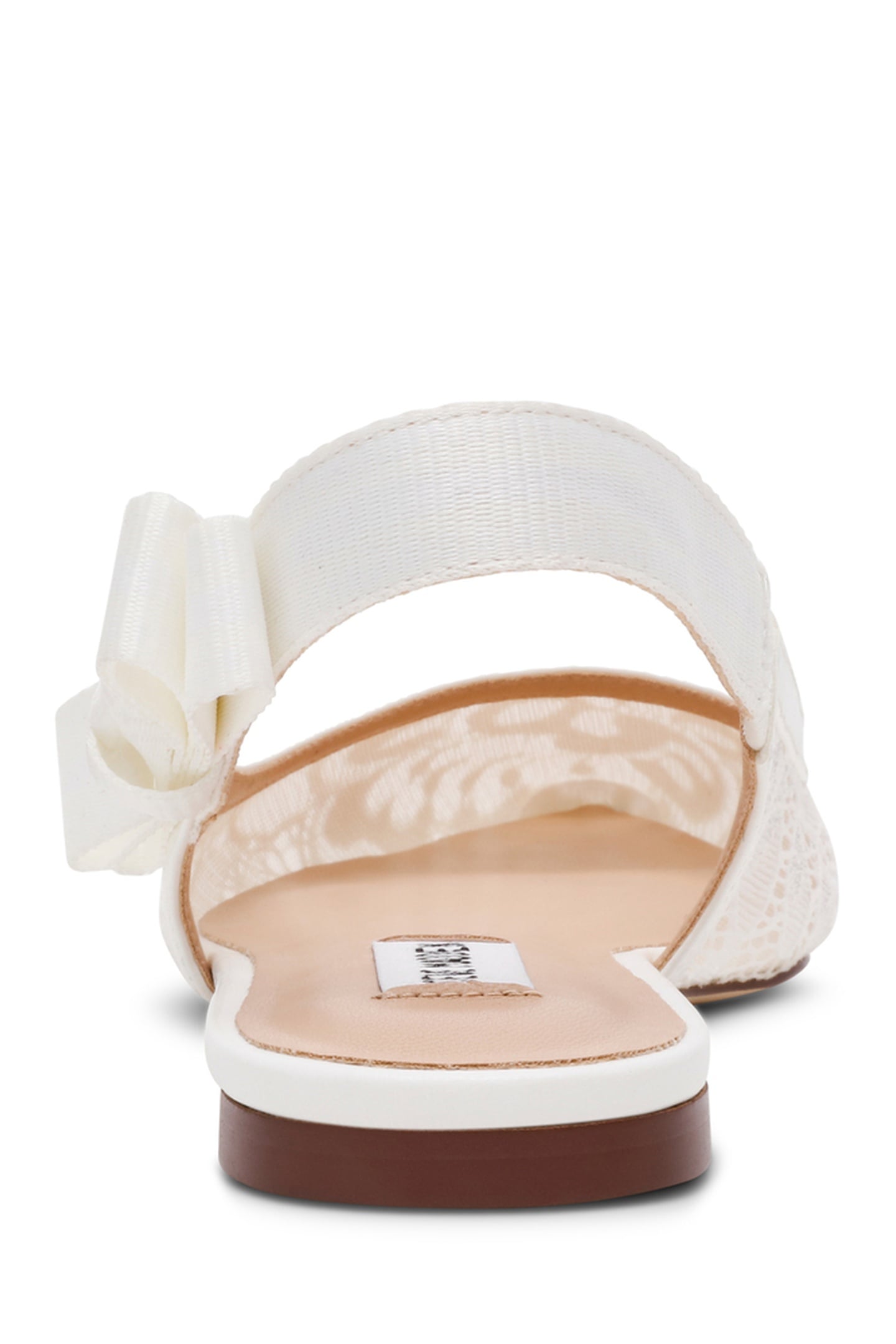 OLYVIA-L FLAT SHOES WHITE LACE 5