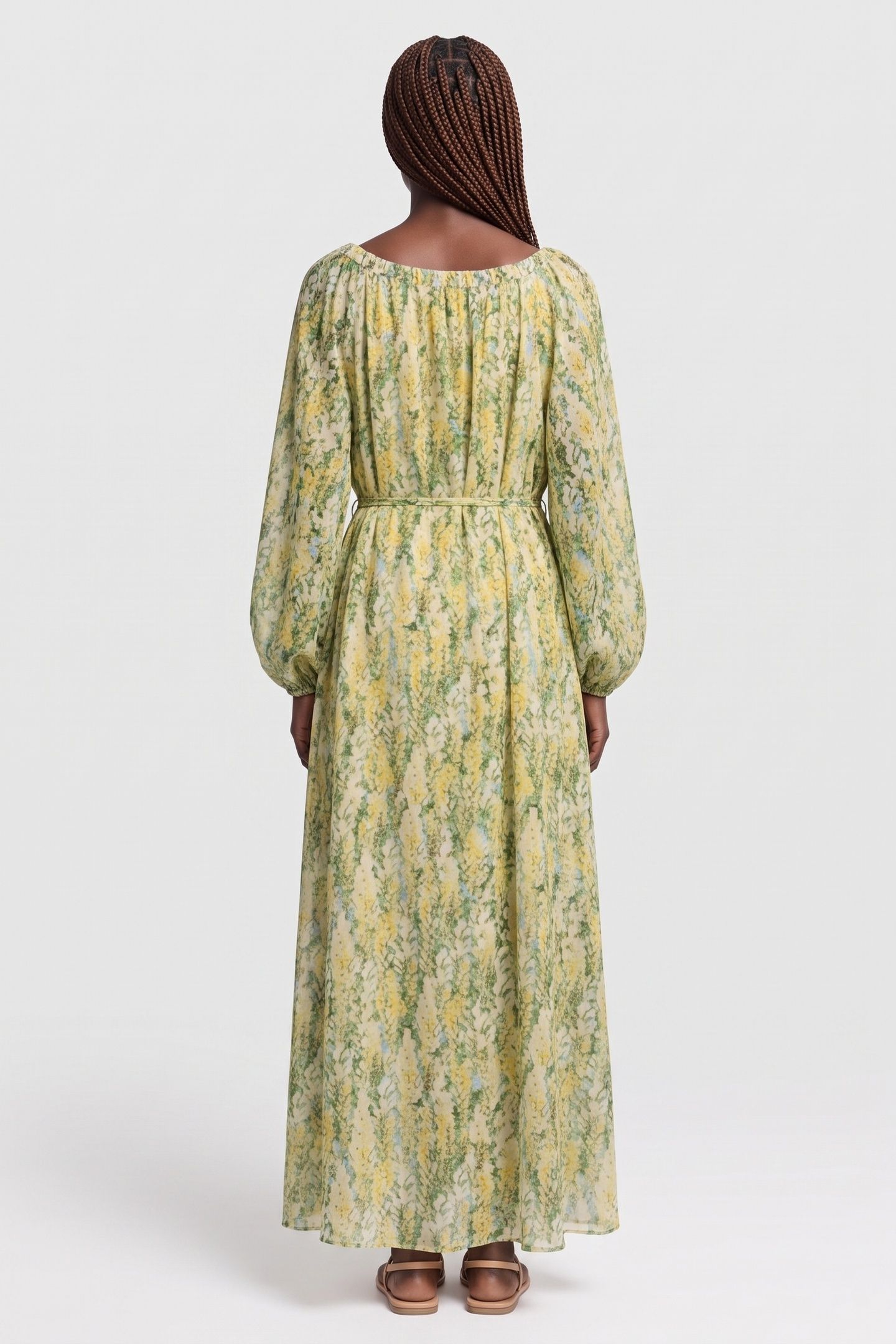 GILL DRESS CN YELLOW 2