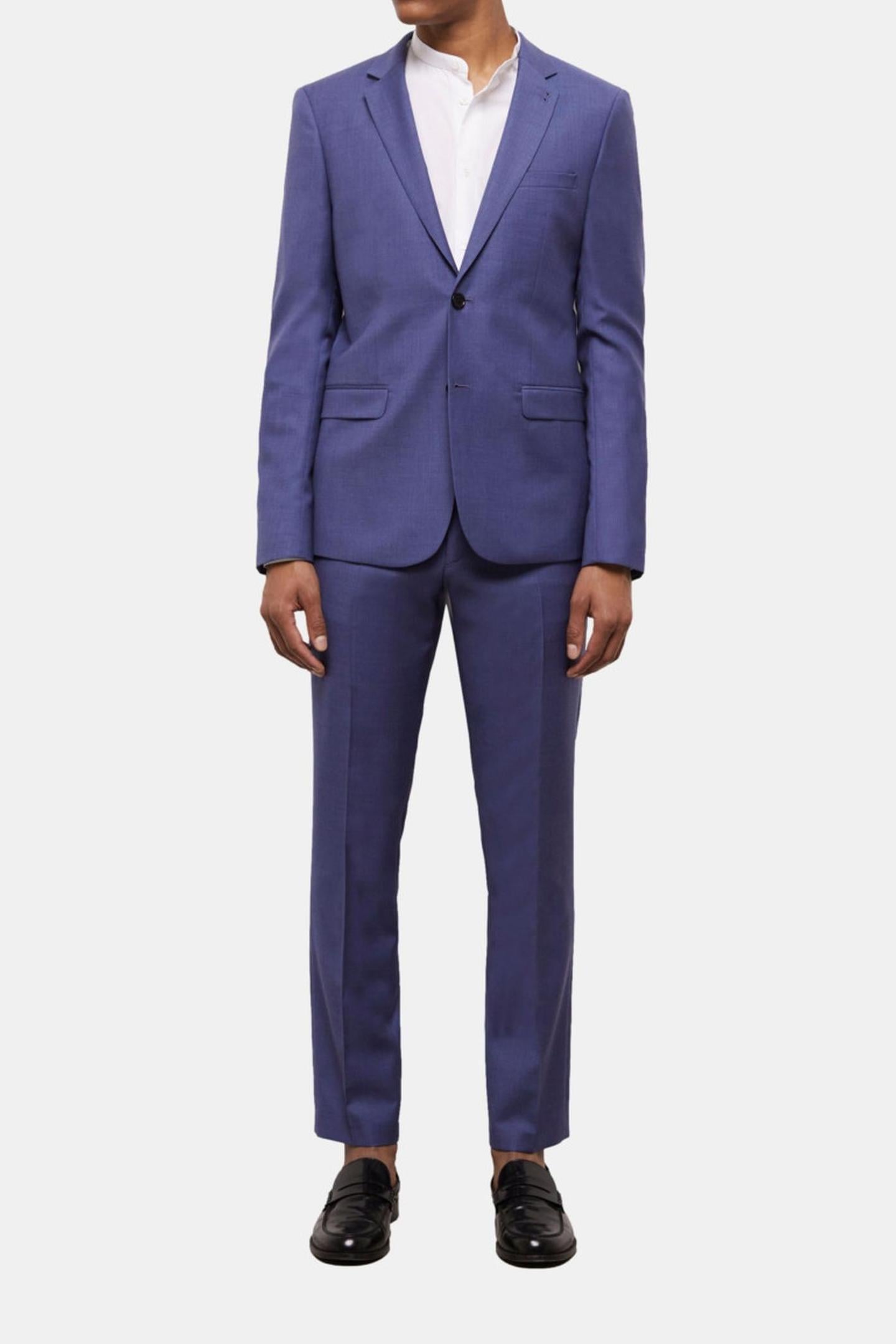 2-BUTTON SUIT JACKET BLUE 1