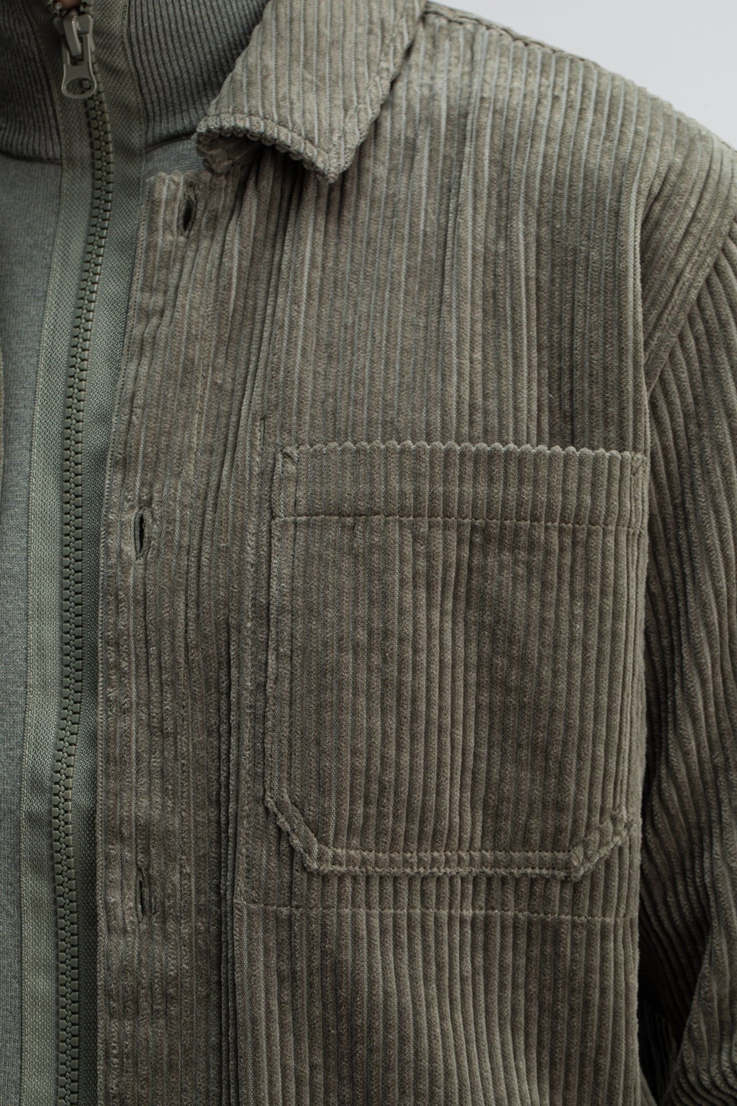 COLBY CORD OVERSHIRT MOCHA BROWN 5