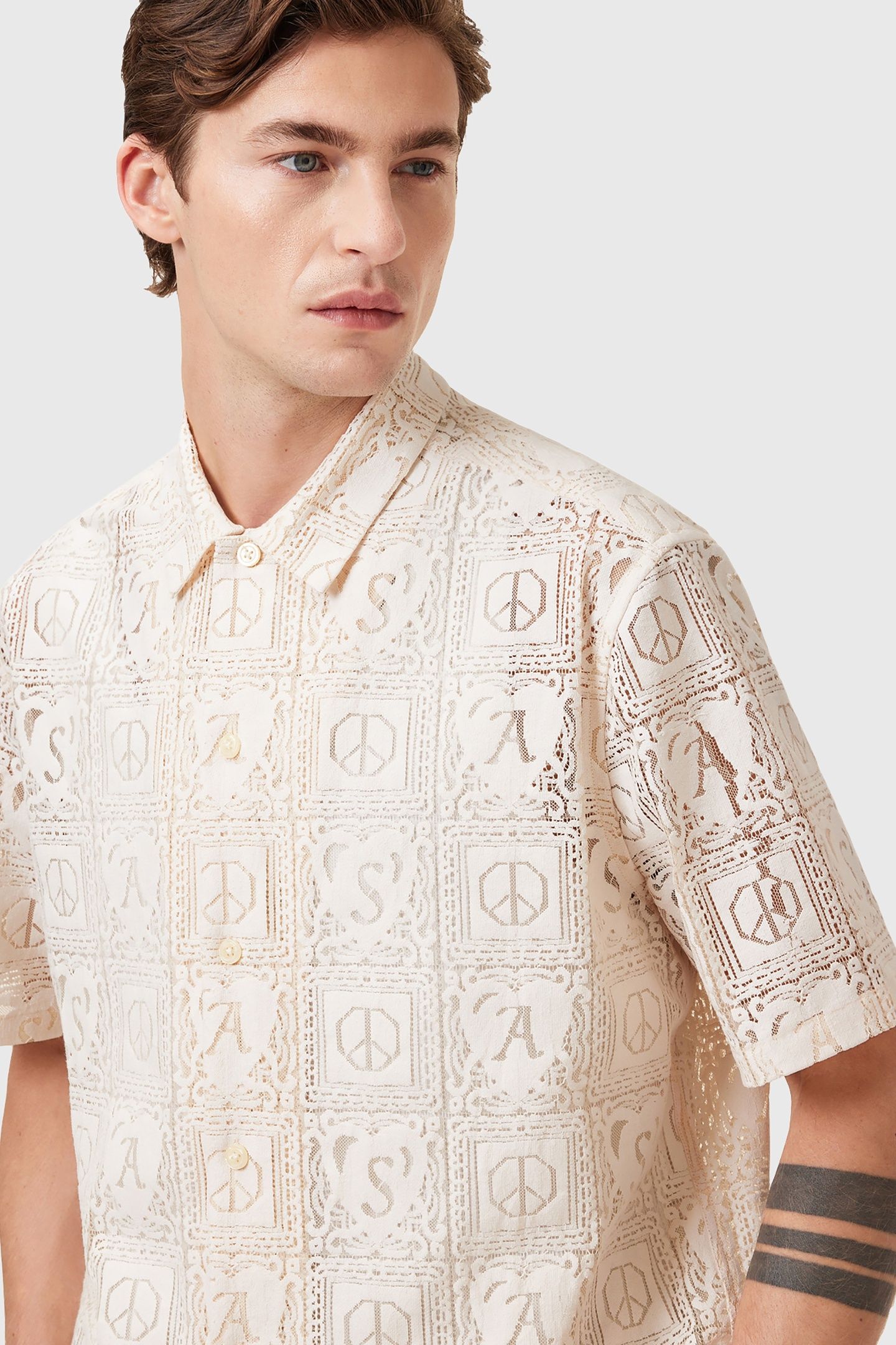NETLEY SS SHIRT JETSTREAM WHITE 8