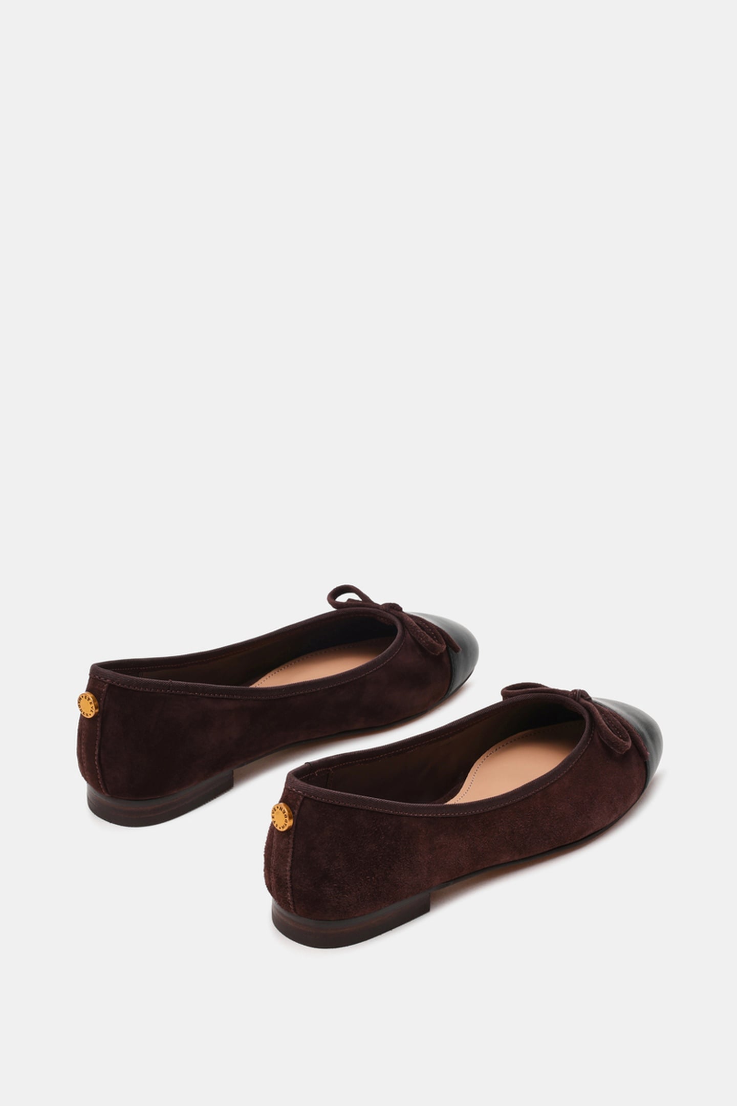 ELLISON FLAT SHOES GROUND COFFEE SUEDE 3