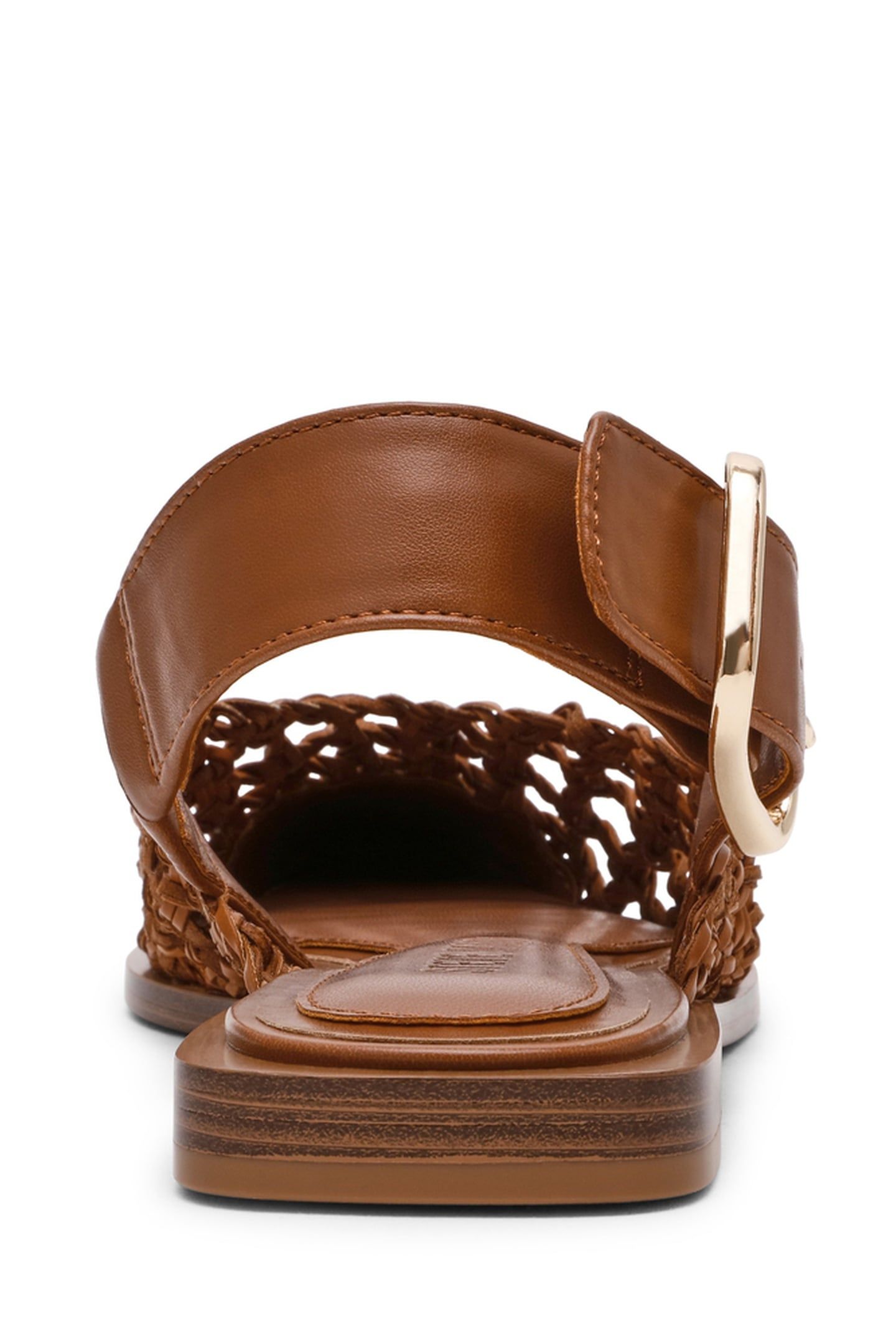 SHAY-W FLAT SHOES COGNAC 5