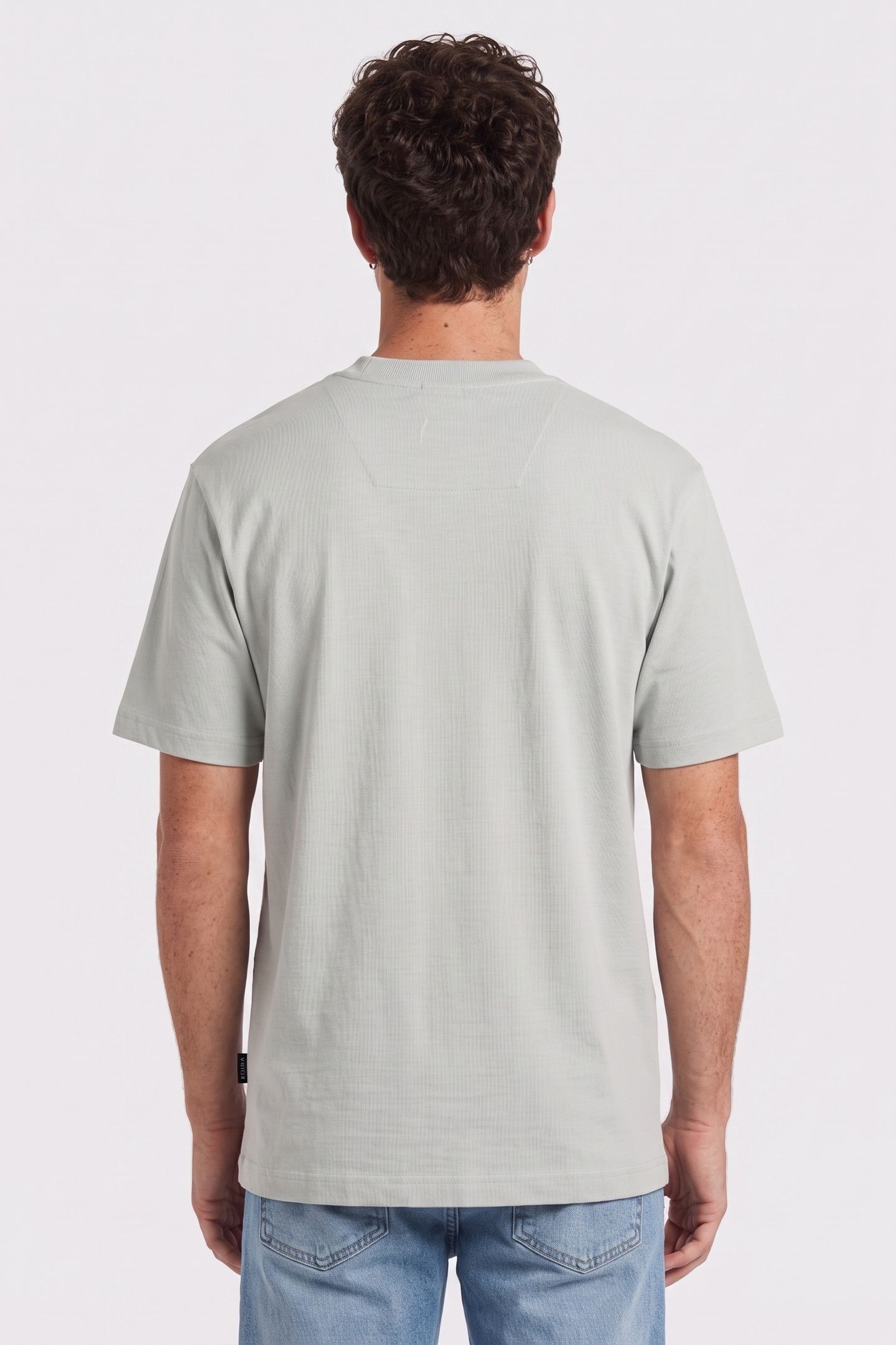 ETHAN LINEN T-SHIRT SHORT SLEEVE SMOKE 2