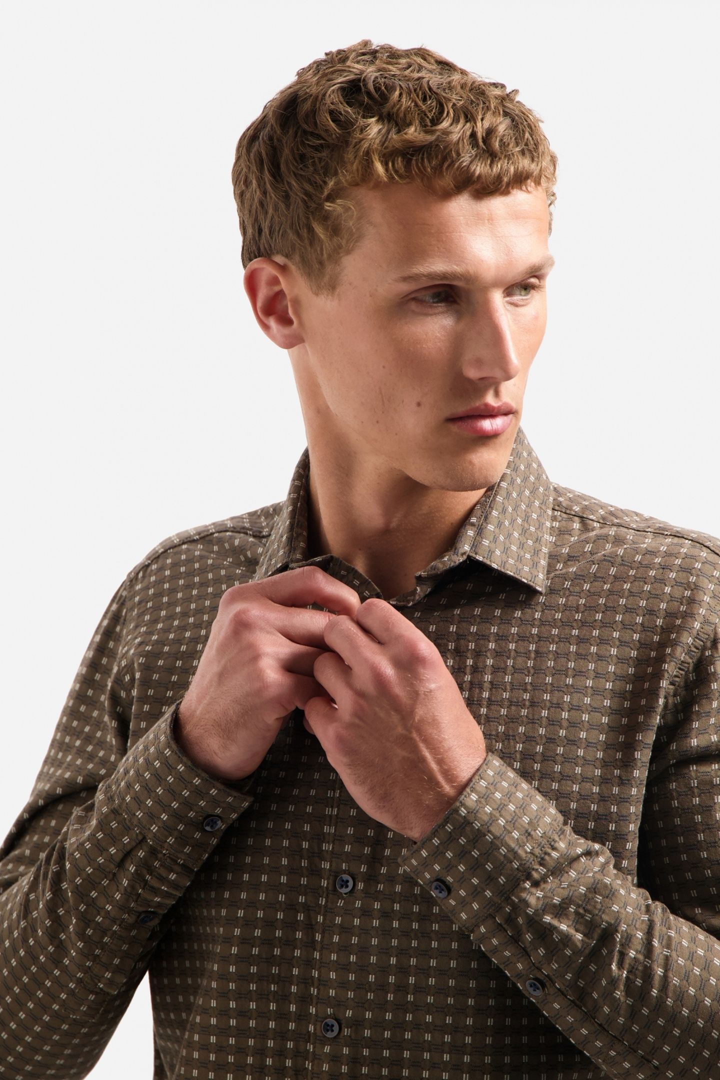 SHIRT MINI JACQUARD TAUPE 7