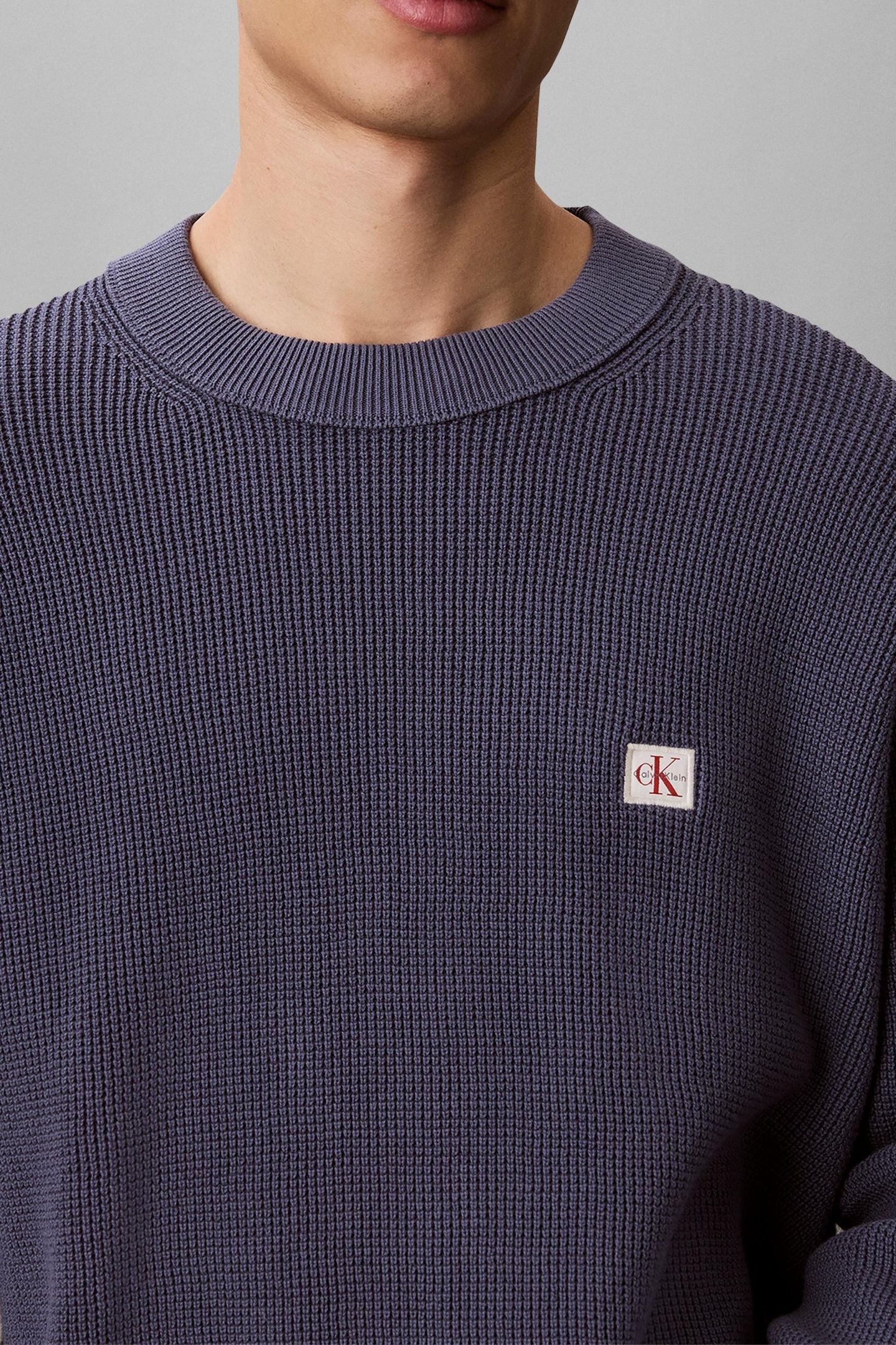 LONG SLEEVE EASY COTTON WAFFLE BLUE NOMAD 5