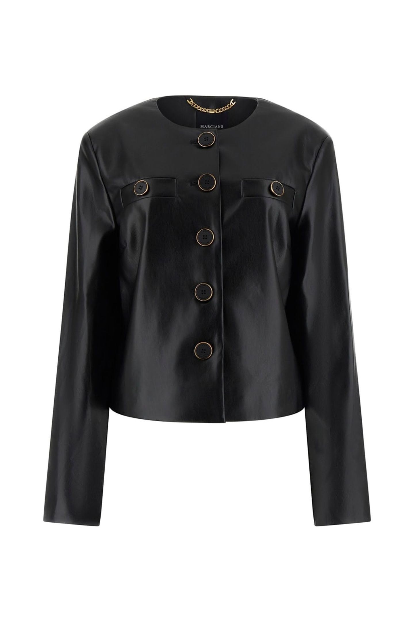 FERGIE CROPPED JACKE JET BLACK A996 4