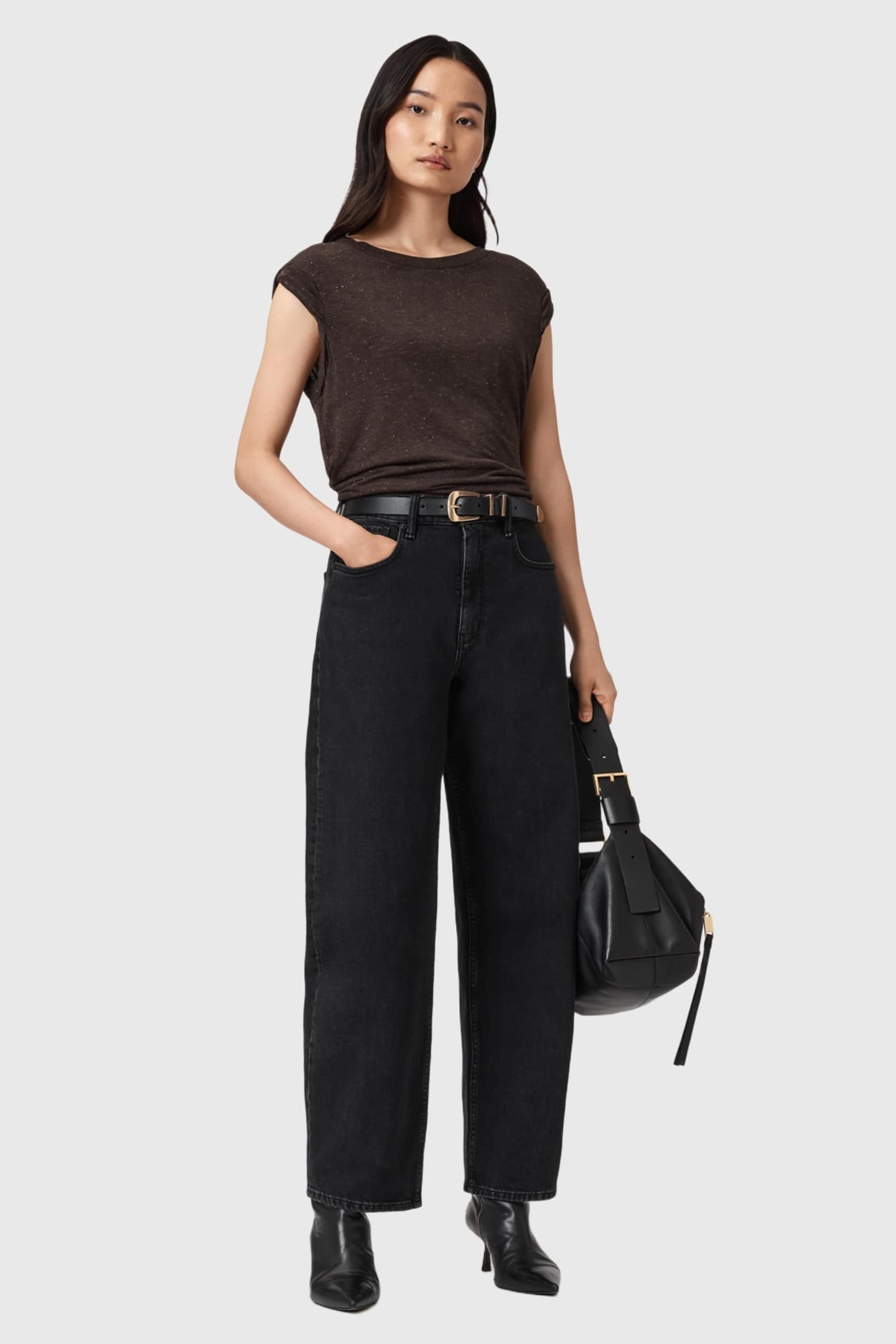 WEST SHIMMER TANK TORTE BROWN 1