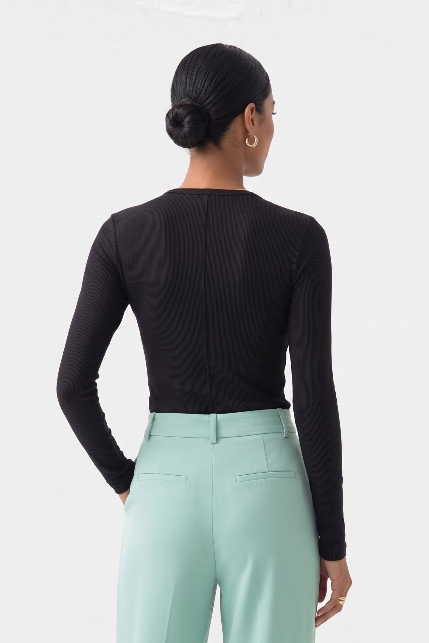 MIM SILK LONGSLEEVE BLACK 2