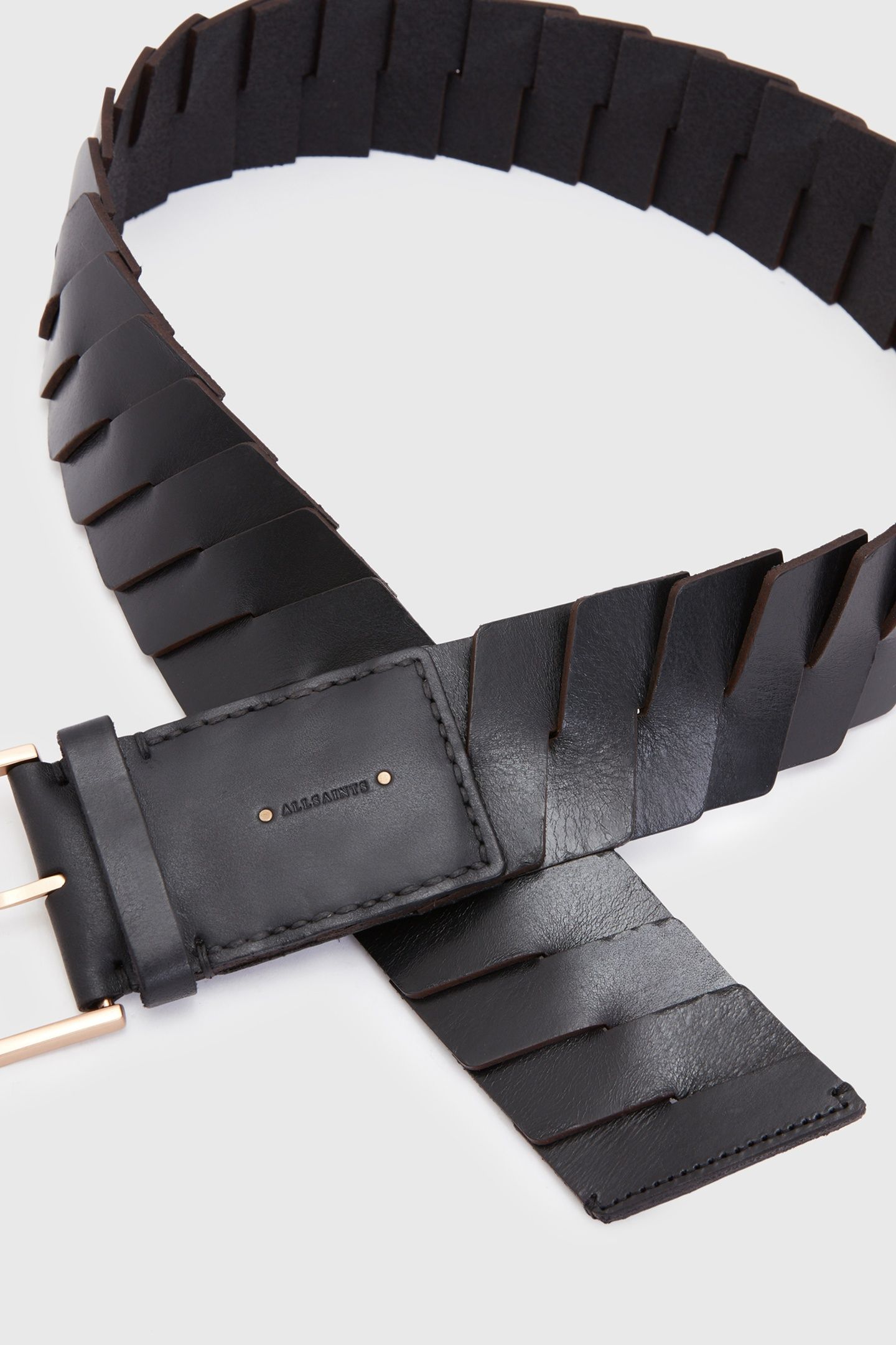 WESLIE WIDE BELT BLACK 3