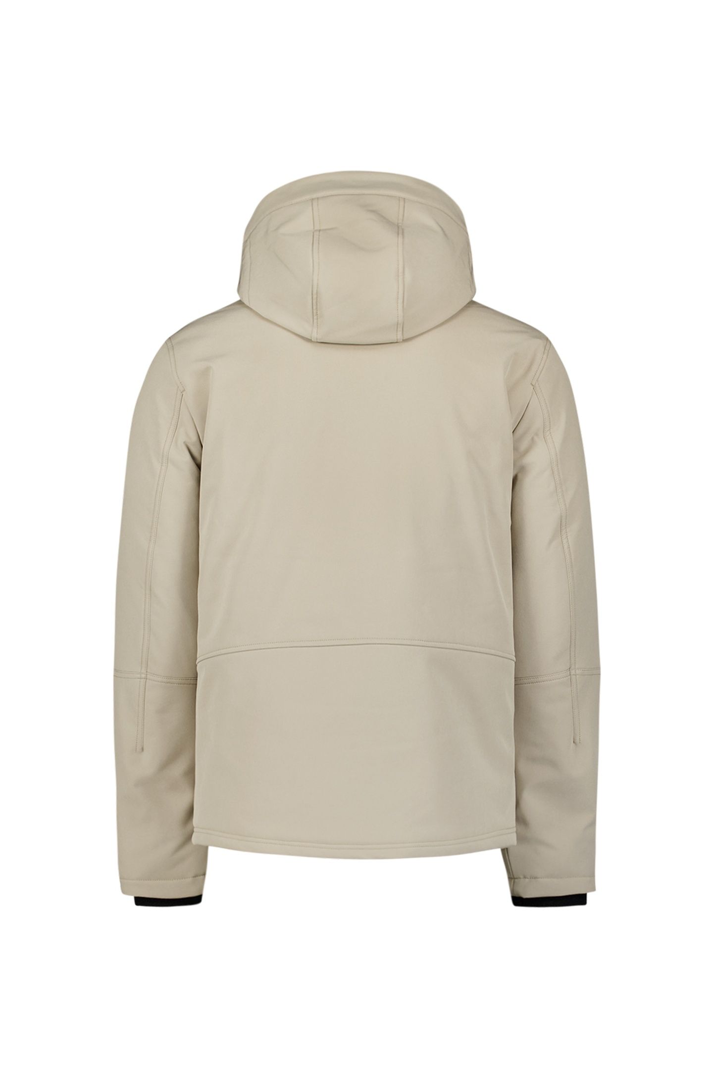 JACKET SHORT FIT HOODED SOFTSHELL STRETCH STONE 5