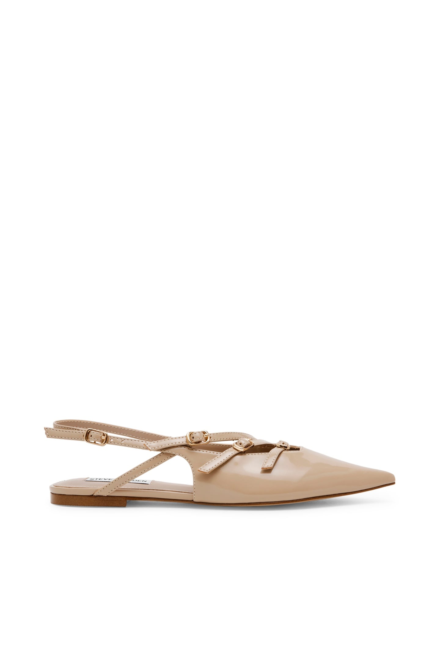 CIANNA FLAT SHOES TAUPE PATENT 1