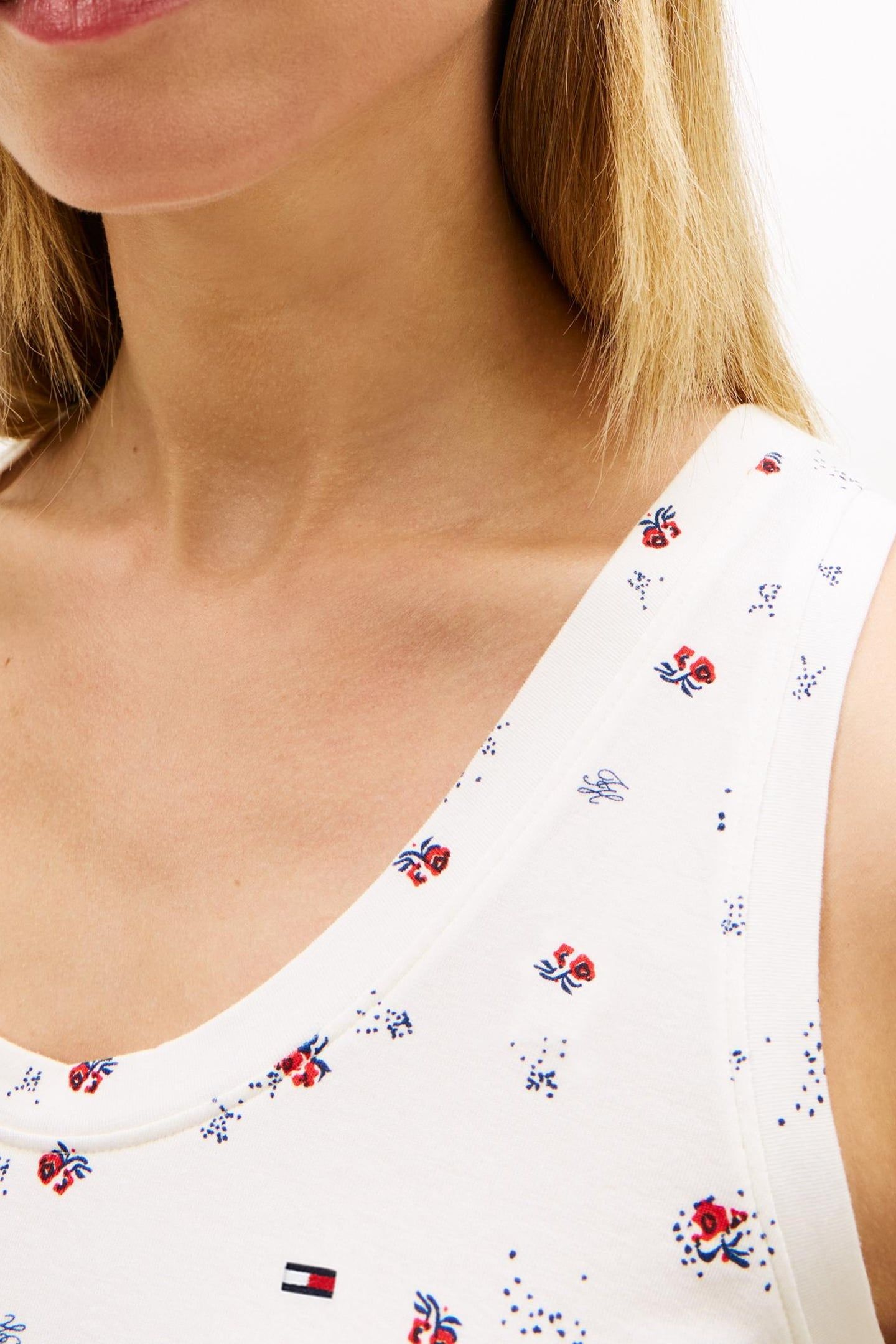 TANK TOP BELIEZE FLORAL ECRU 3