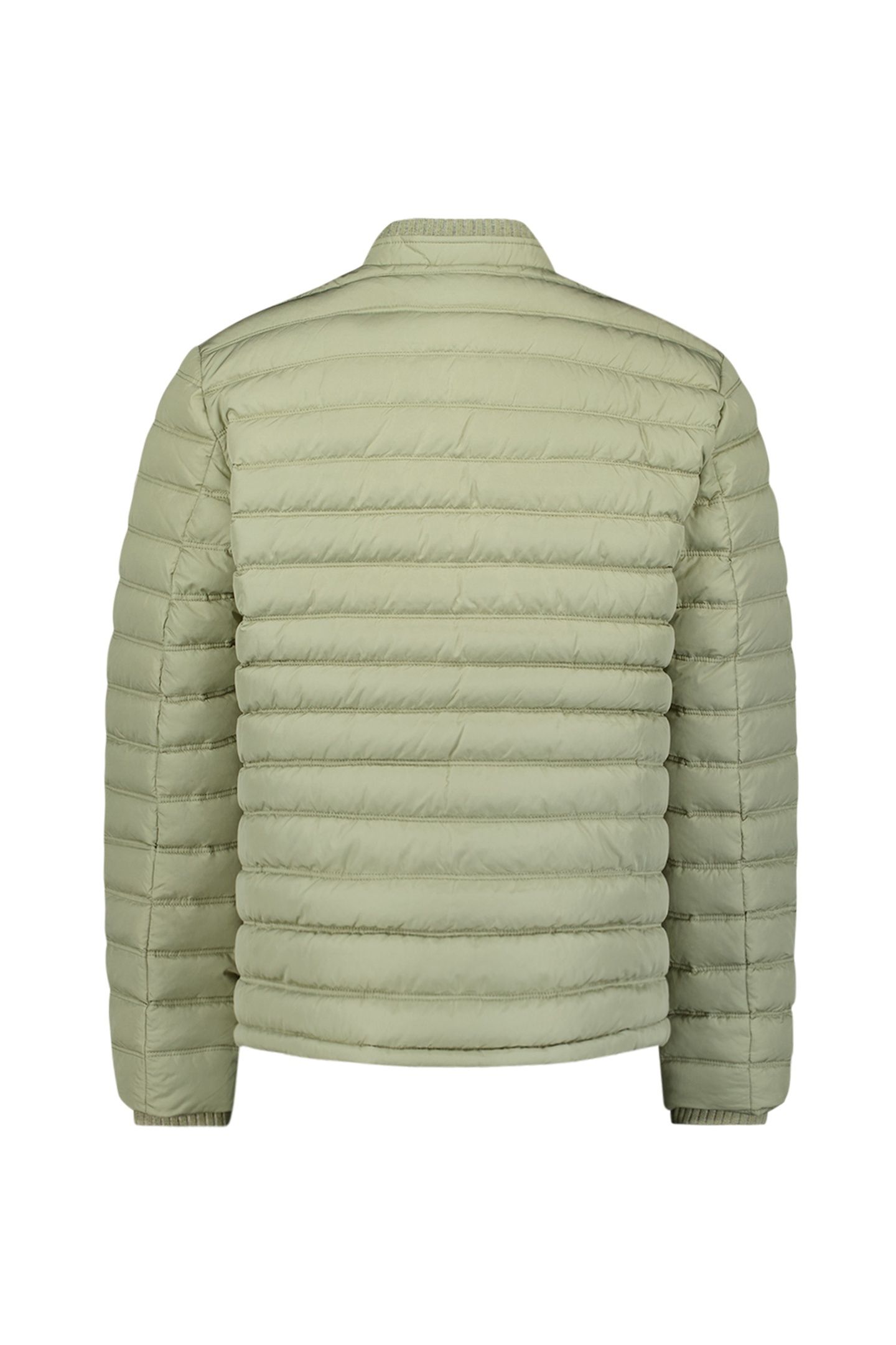 JACKET SHORT FIT PADDED LIGHT MOSS 6