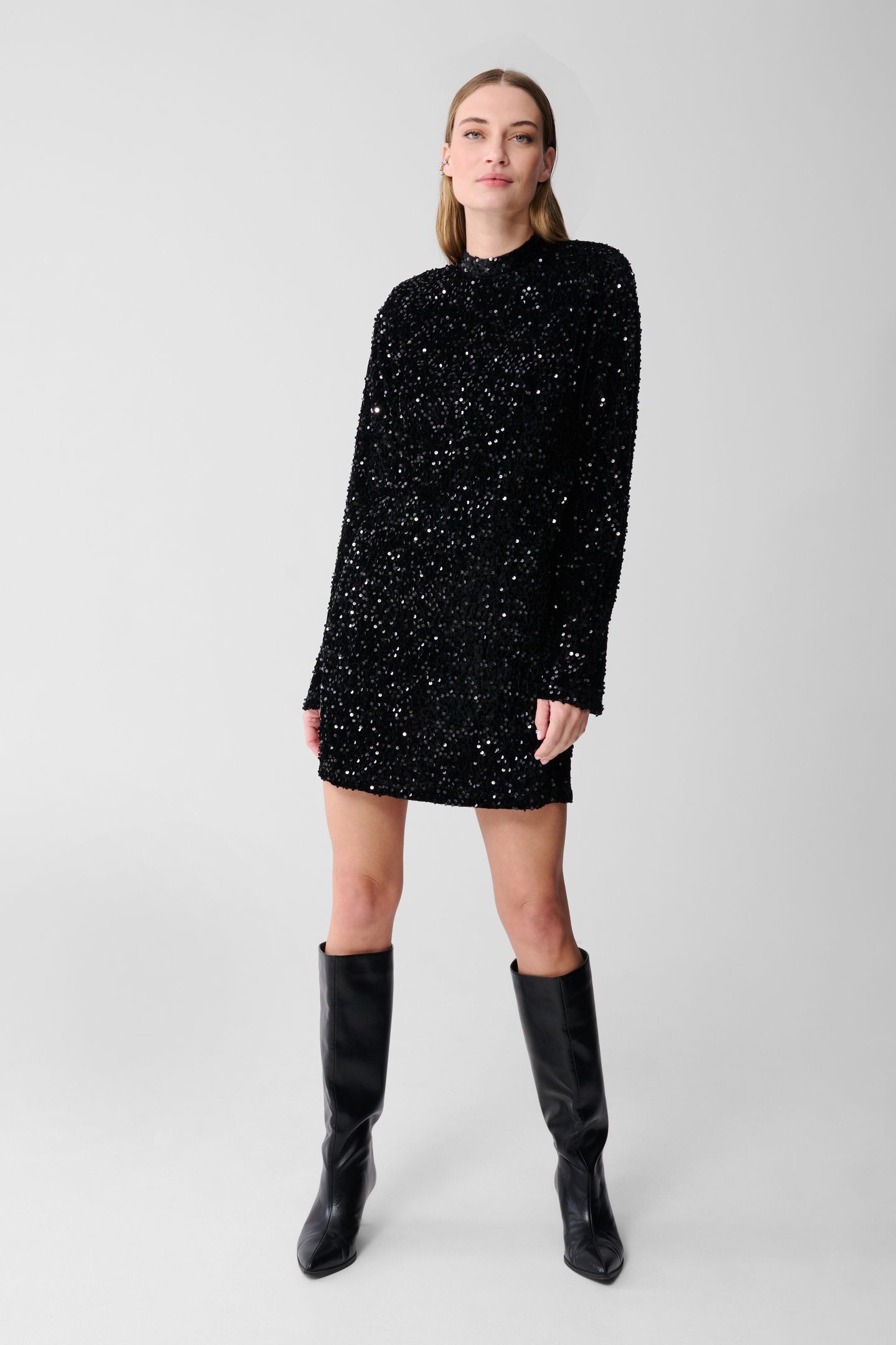 LA-SBCLEO DRESS BLACK 1