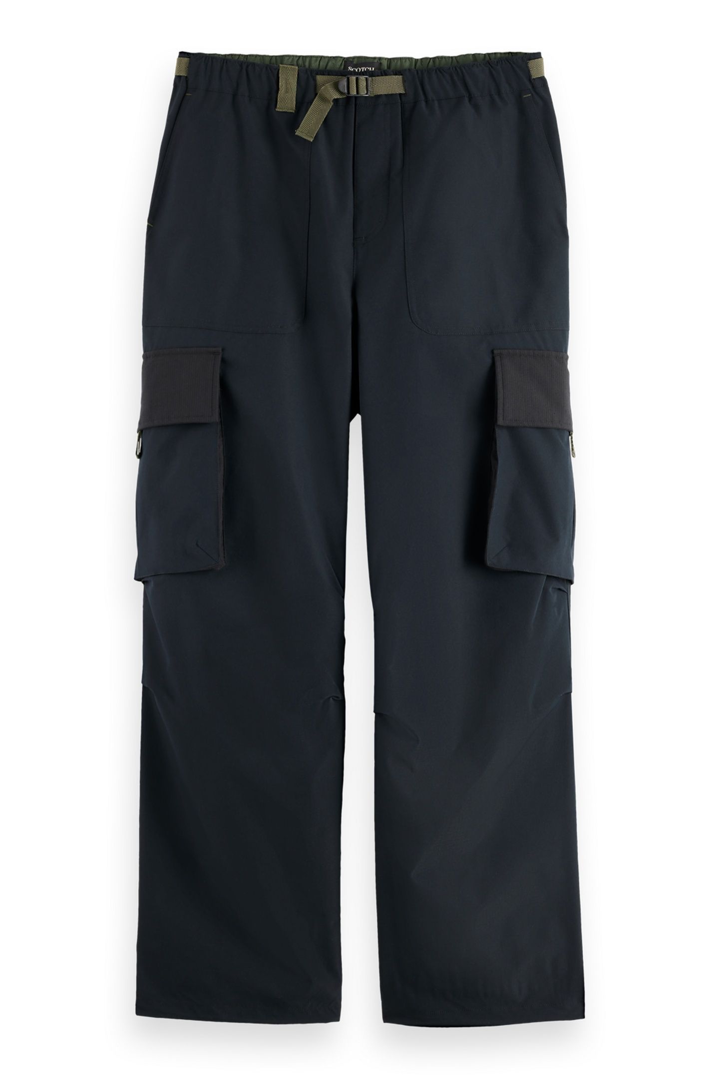 DAZE - NYLON-BLEND RIBSTOP WIDE FIT CARGO ANTHRACITE 3