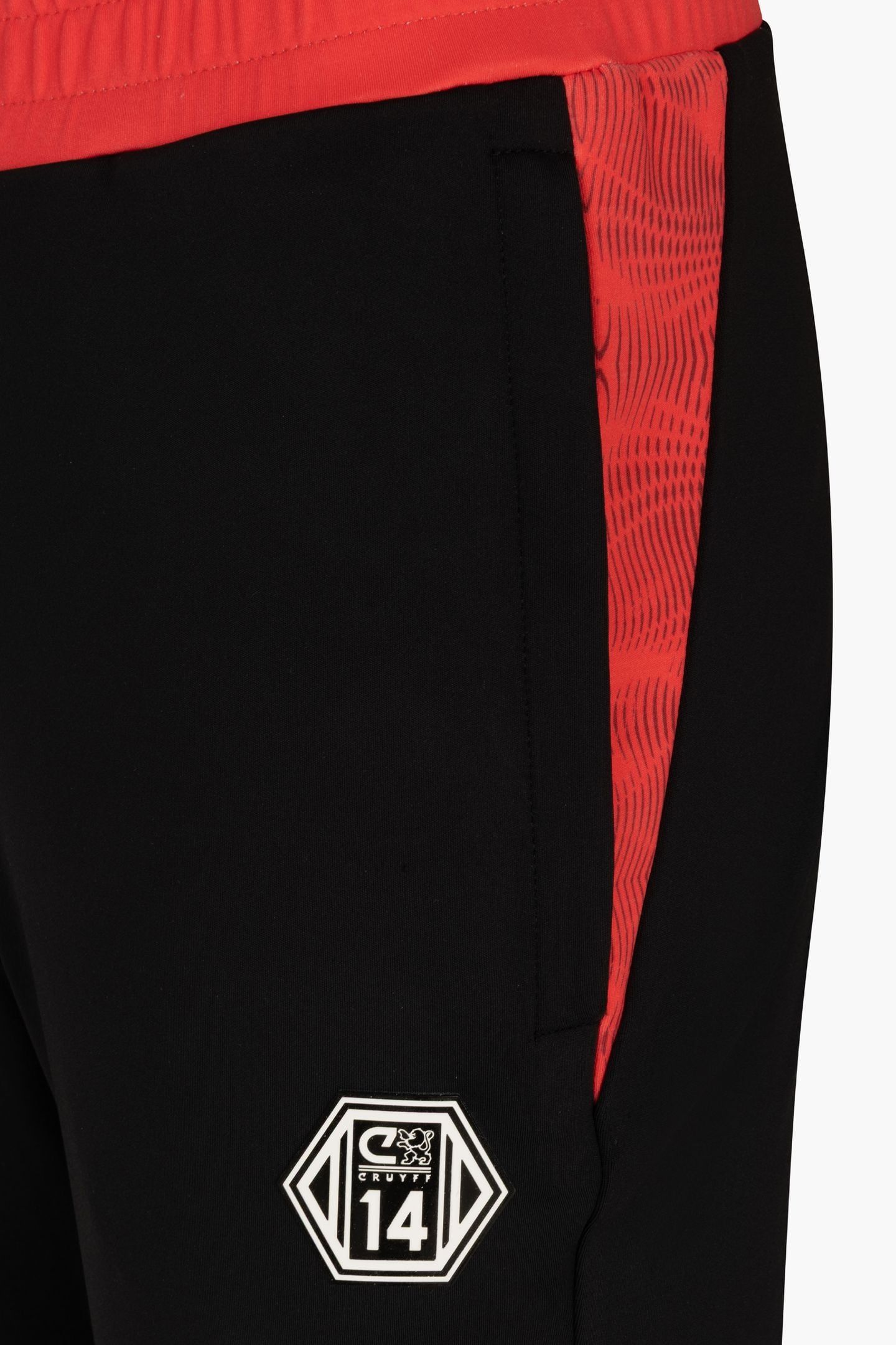 MELLITE TRACKPANT BLACK/RED 3