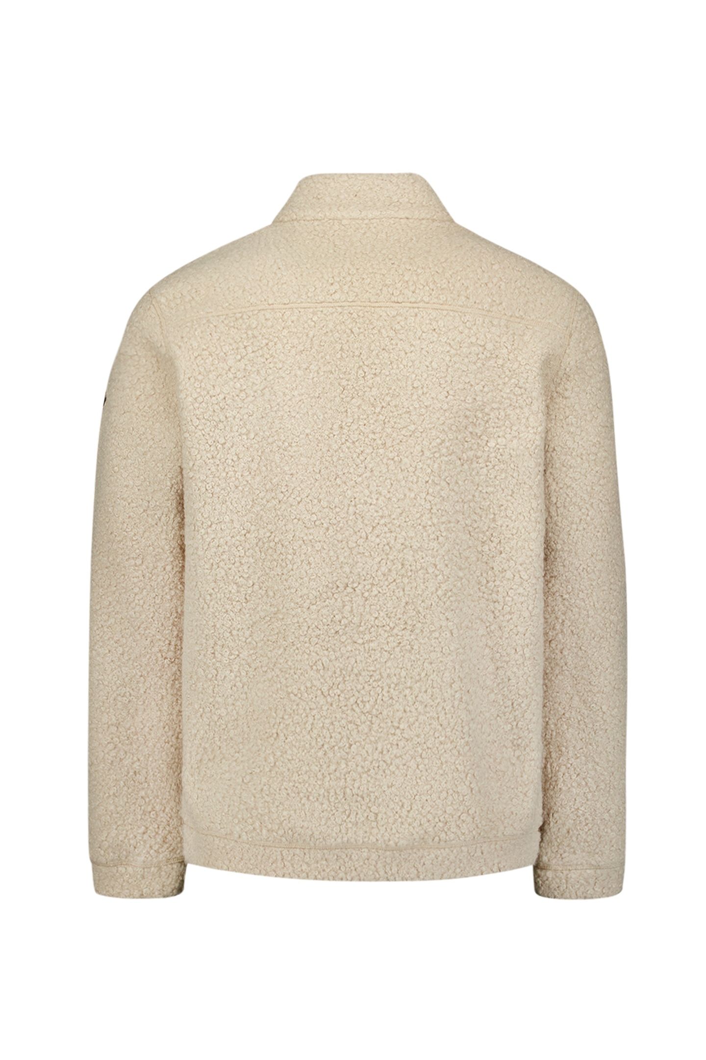 SWEATER FULL ZIP TEDDY SAND 5