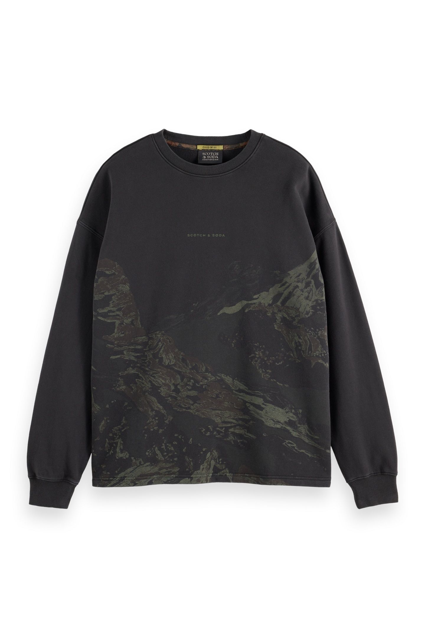 LOOSE FIT OVERDYED AW SWEATSHIRT METEORITE 4
