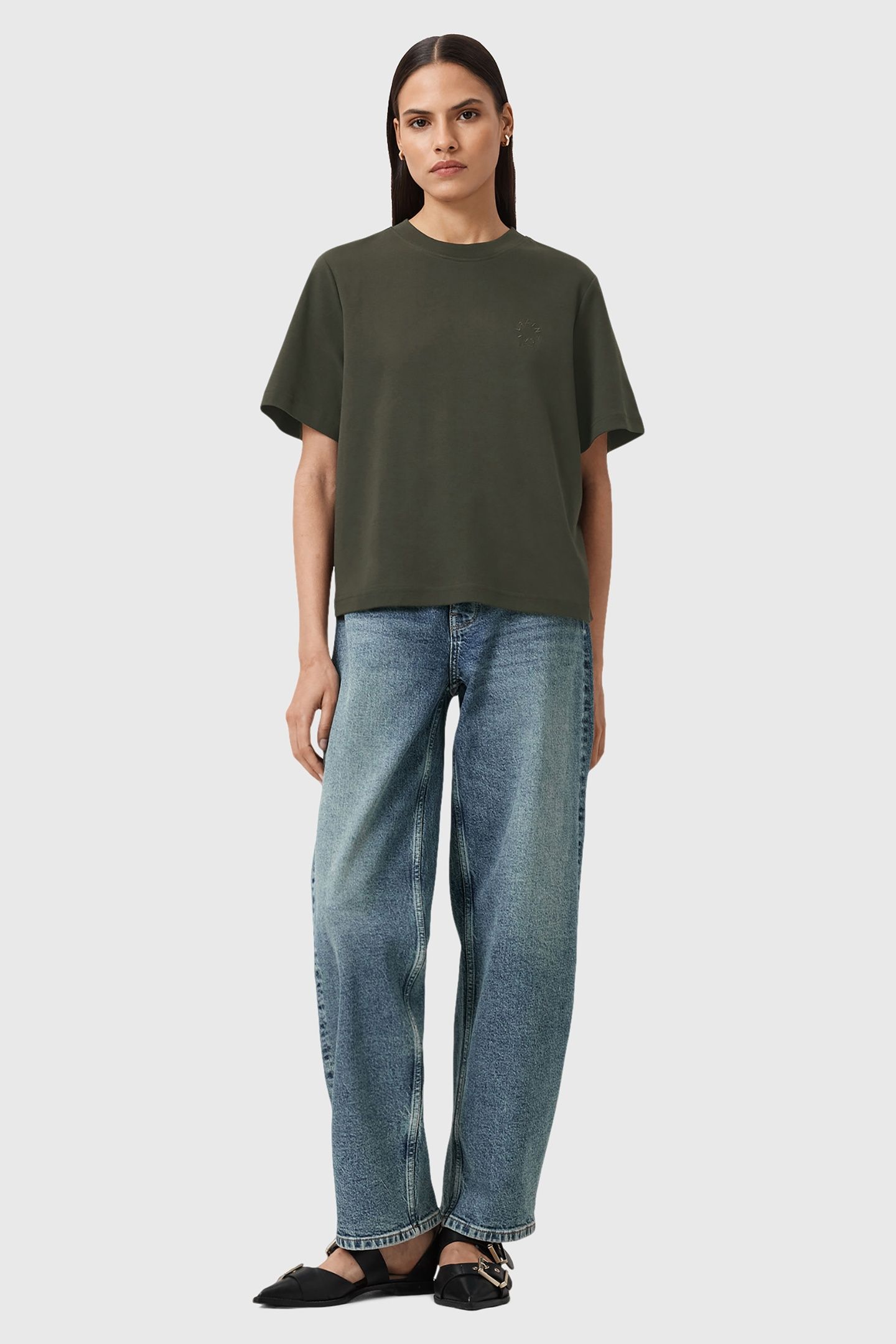 LISA HAVEN TEE TRUE KHAKI GREEN 3