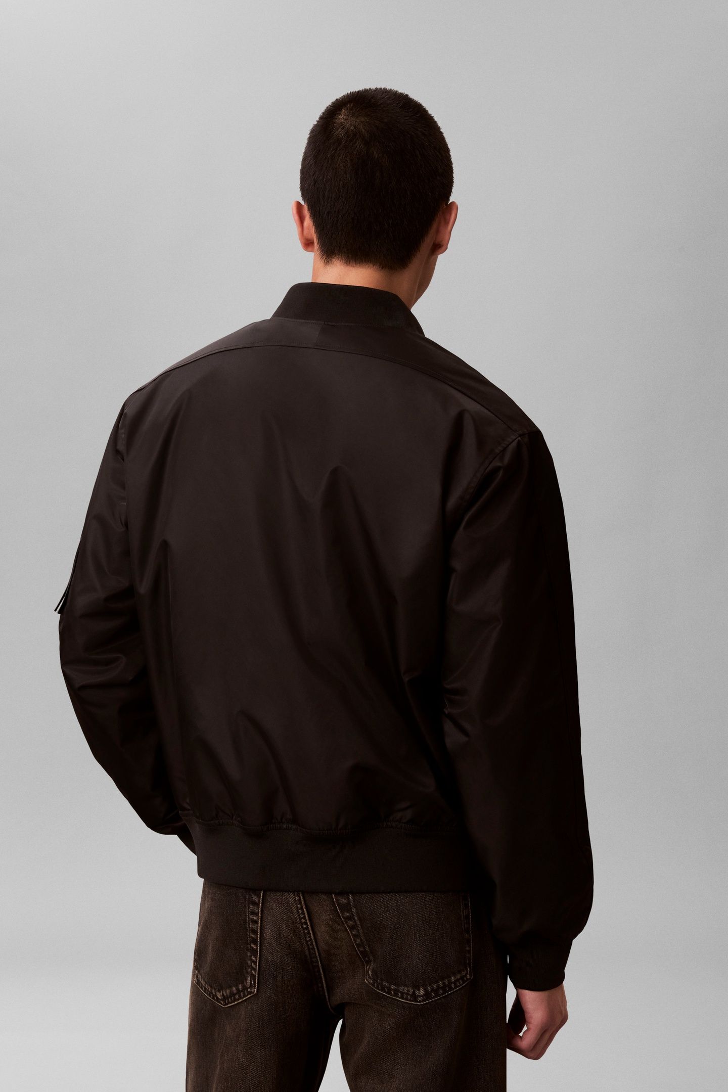 LONG SLEEVE JEANS HERO BOMBER JACKET BLACK 5