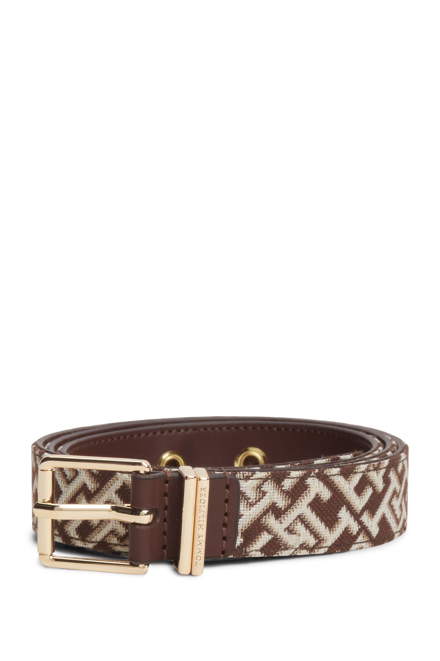 TH SQUARE 2.5 JACQUARD BELT CLASSIC KHAKI 1