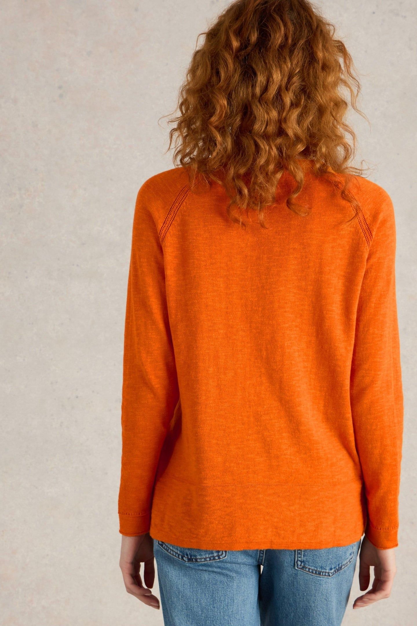 NARIA JUMPER BRIGHT ORANGE 4