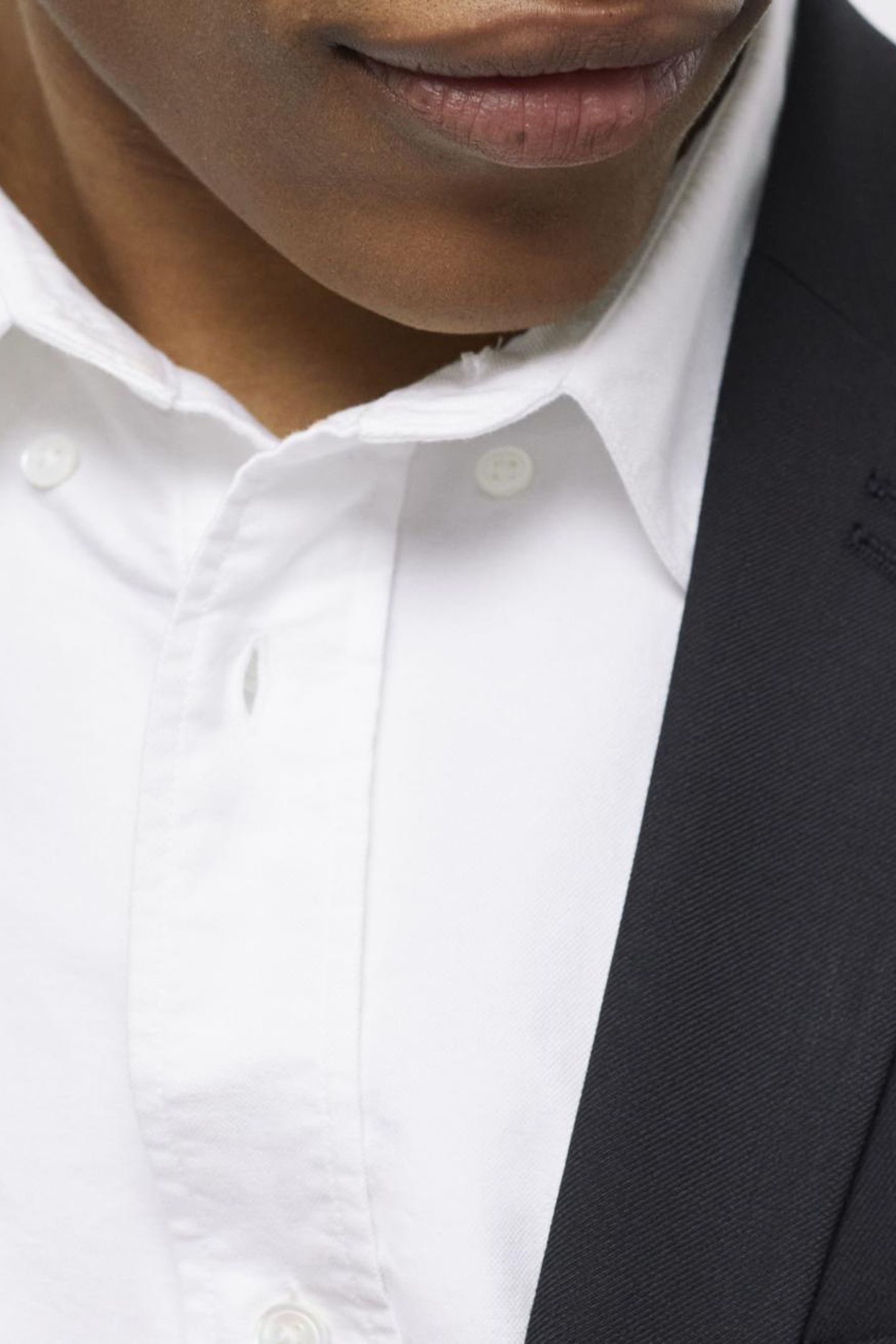 LONG-SLEEVED SHIRT WITH CLASSIC COLLAR WHITE 6