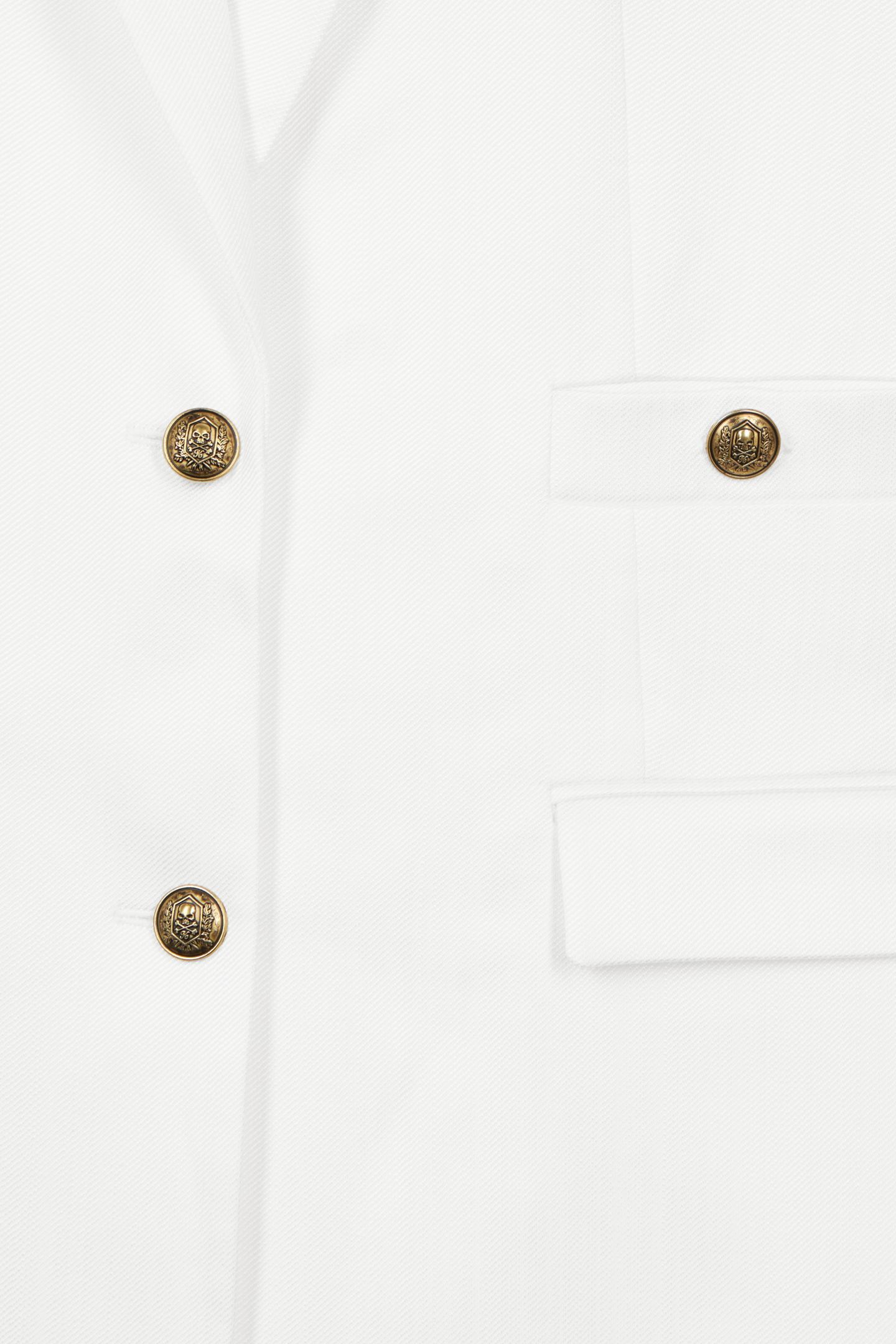 OVERSIZED 4-POCKET SUIT JACKET WHITE 7
