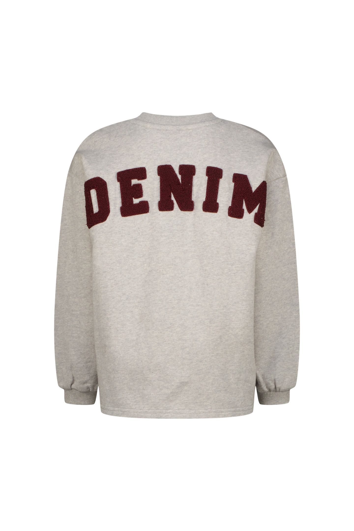 GIRLS NINA SWEATER GREY MELEE 3