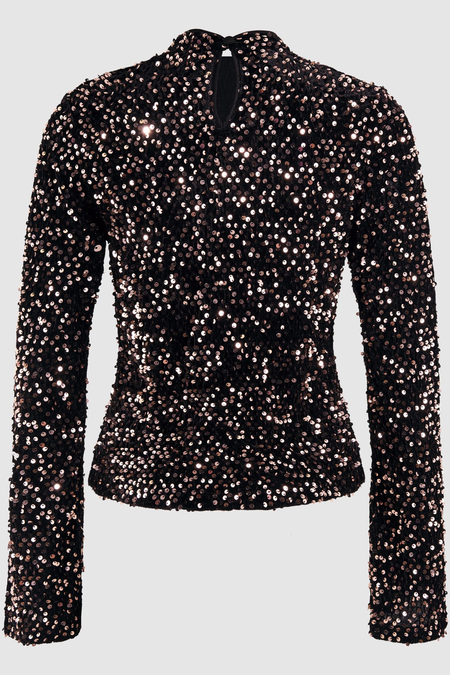 LA-SBCLEO FLARE SLEEVE TOP SILVER 4