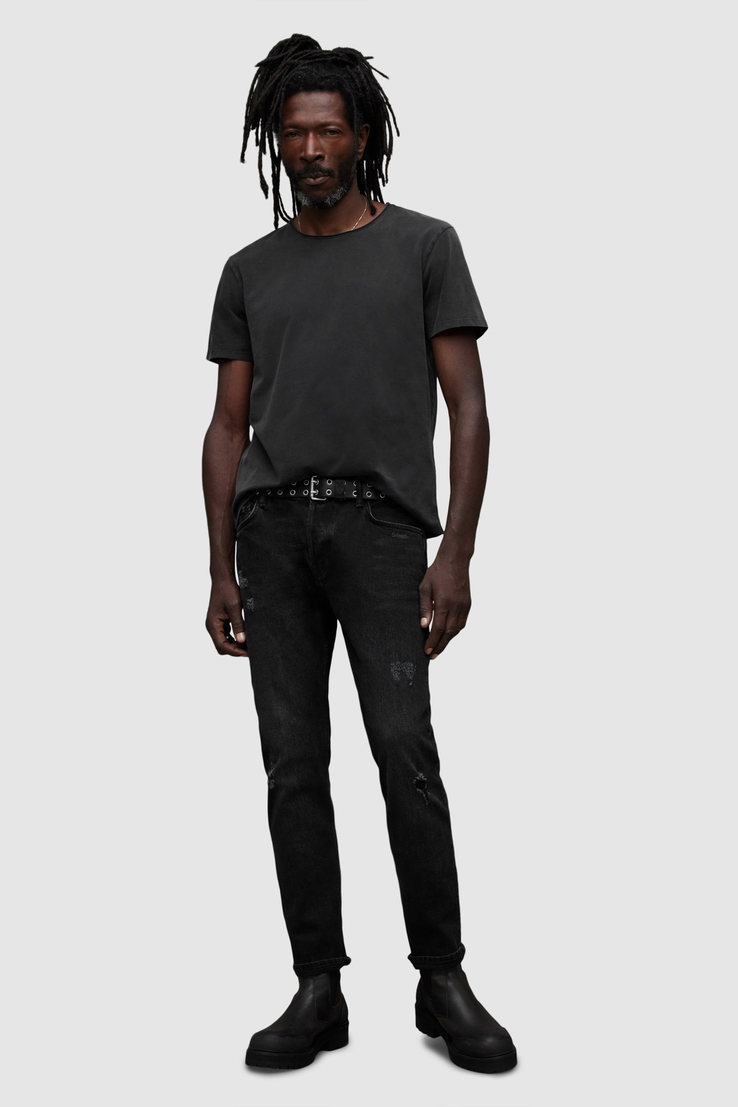 BODEGA SS CREW WASHED BLACK 3