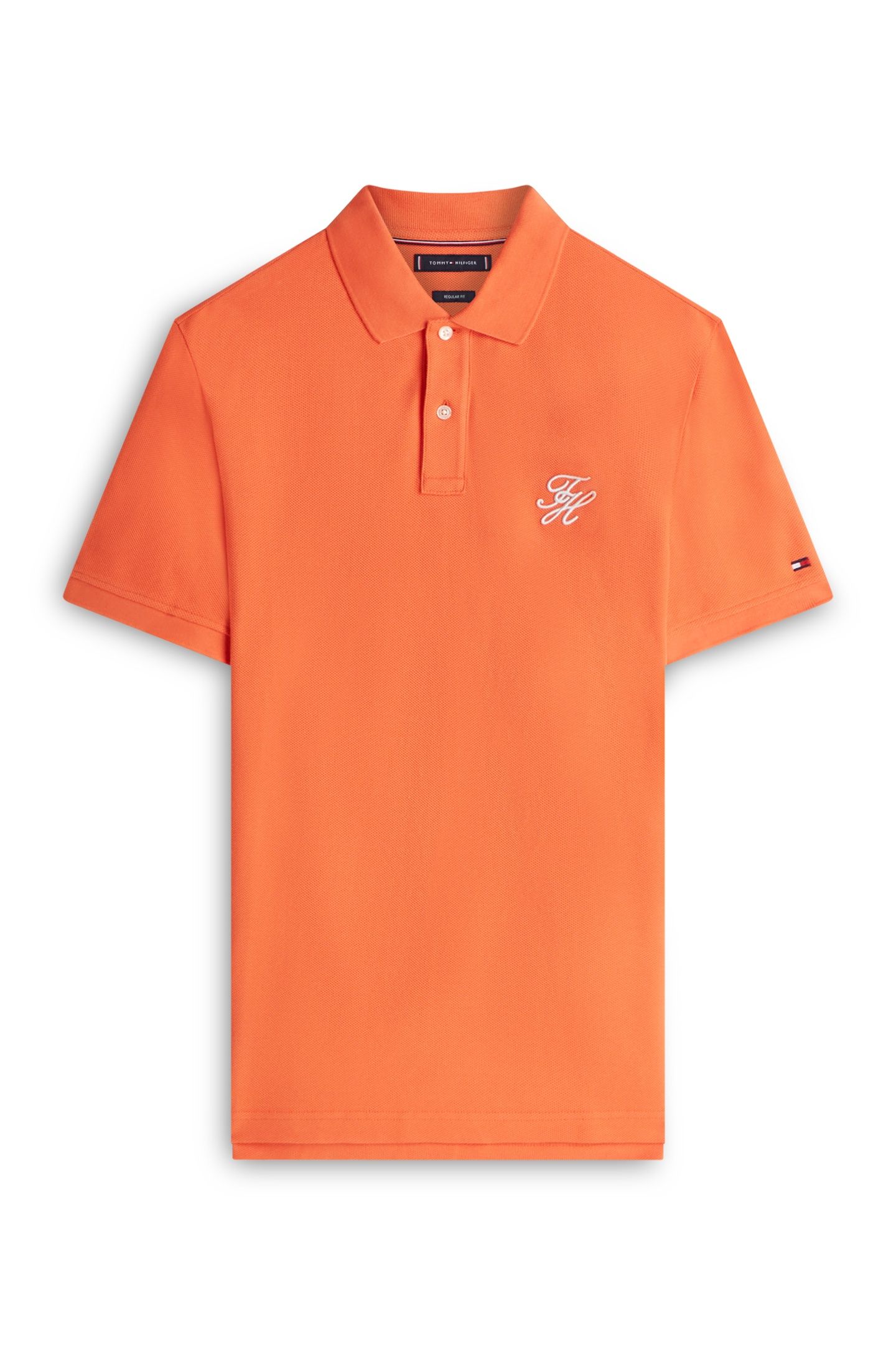 TH SCRIPT REGULAR POLO BRILLIANT ORANGE 4