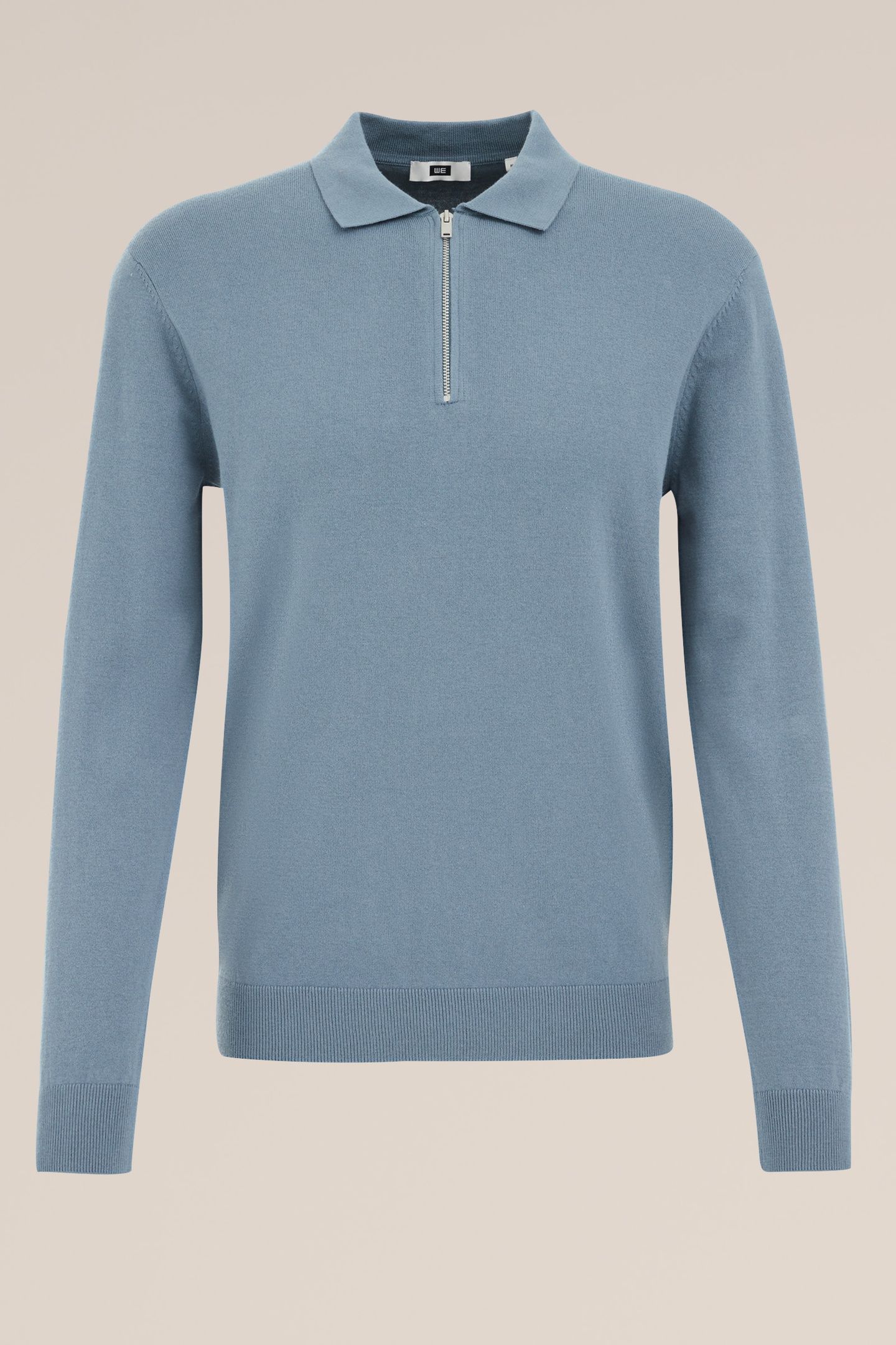 HALFWAY ZIPPER GREYISH BLUE 4