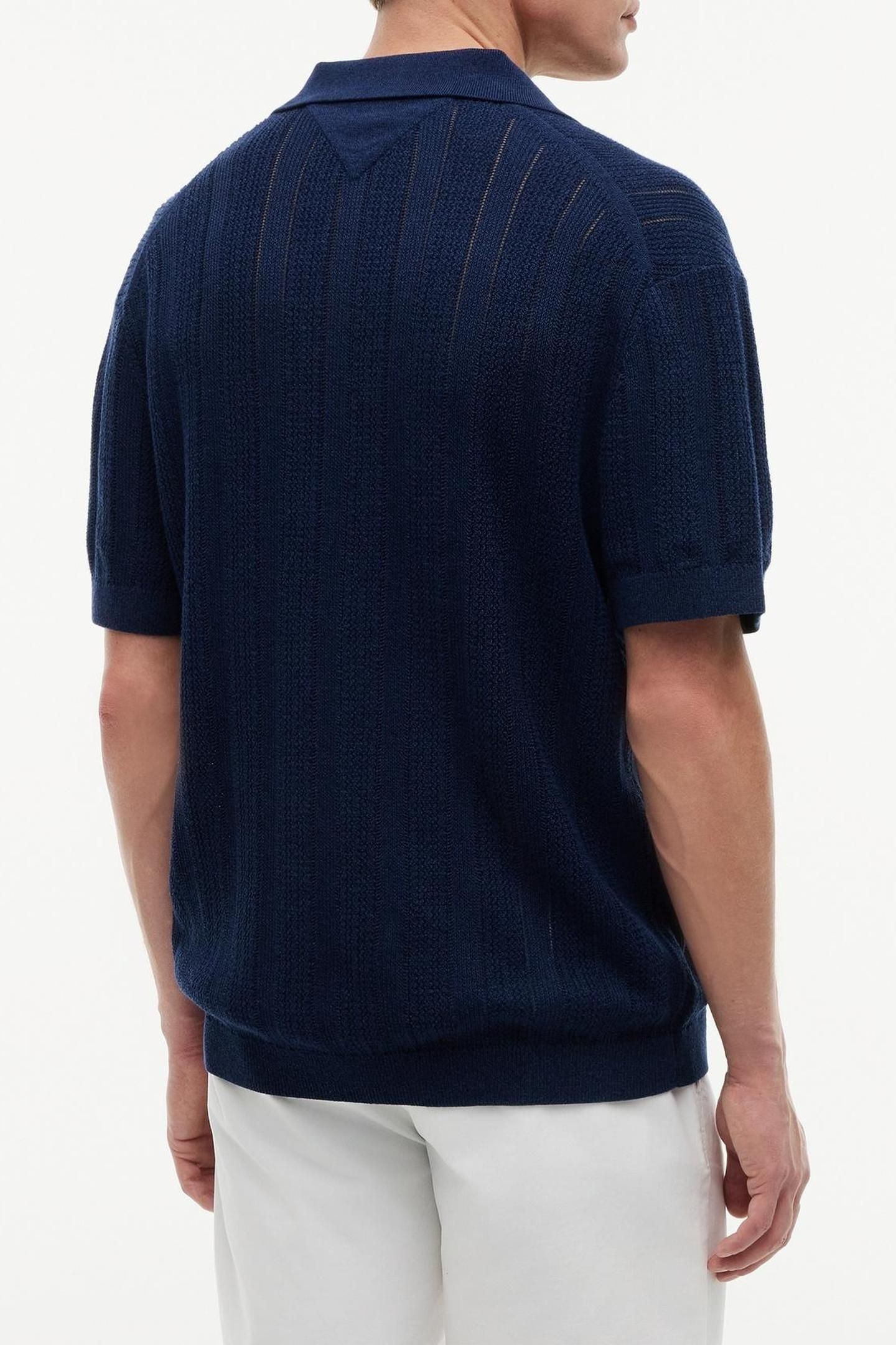 POINTELLE STRUCTURE CARBON NAVY HEATHER 2