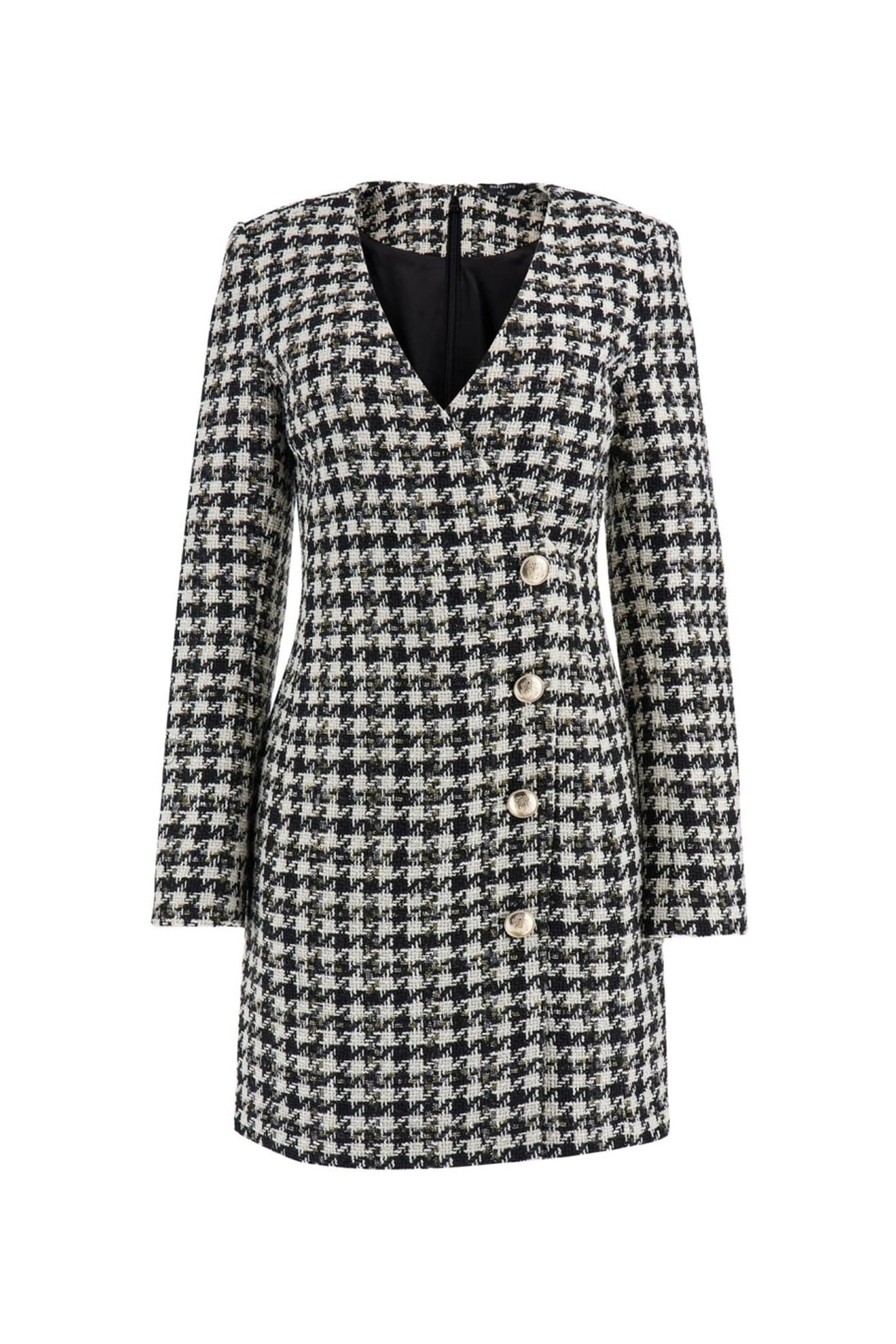 SEVILLA DRESS JET BLACK MULTI 7
