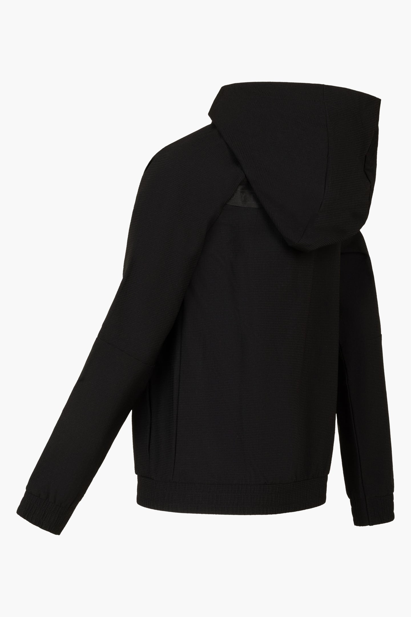 QUARTZ FZ WOVEN HOOD BLACK 2