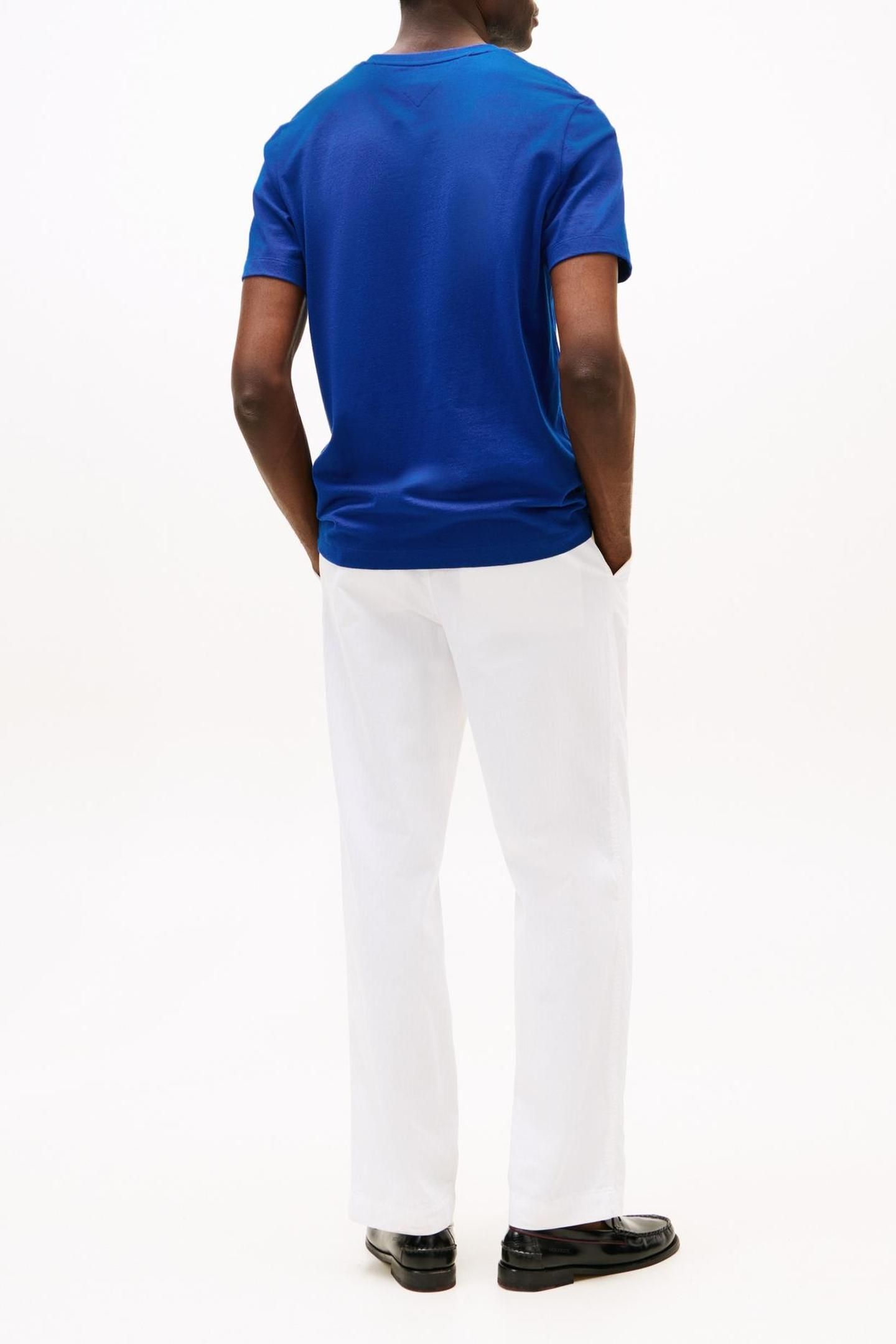 ESSENTIAL V-NECK TEE WEDGE BLUE 2