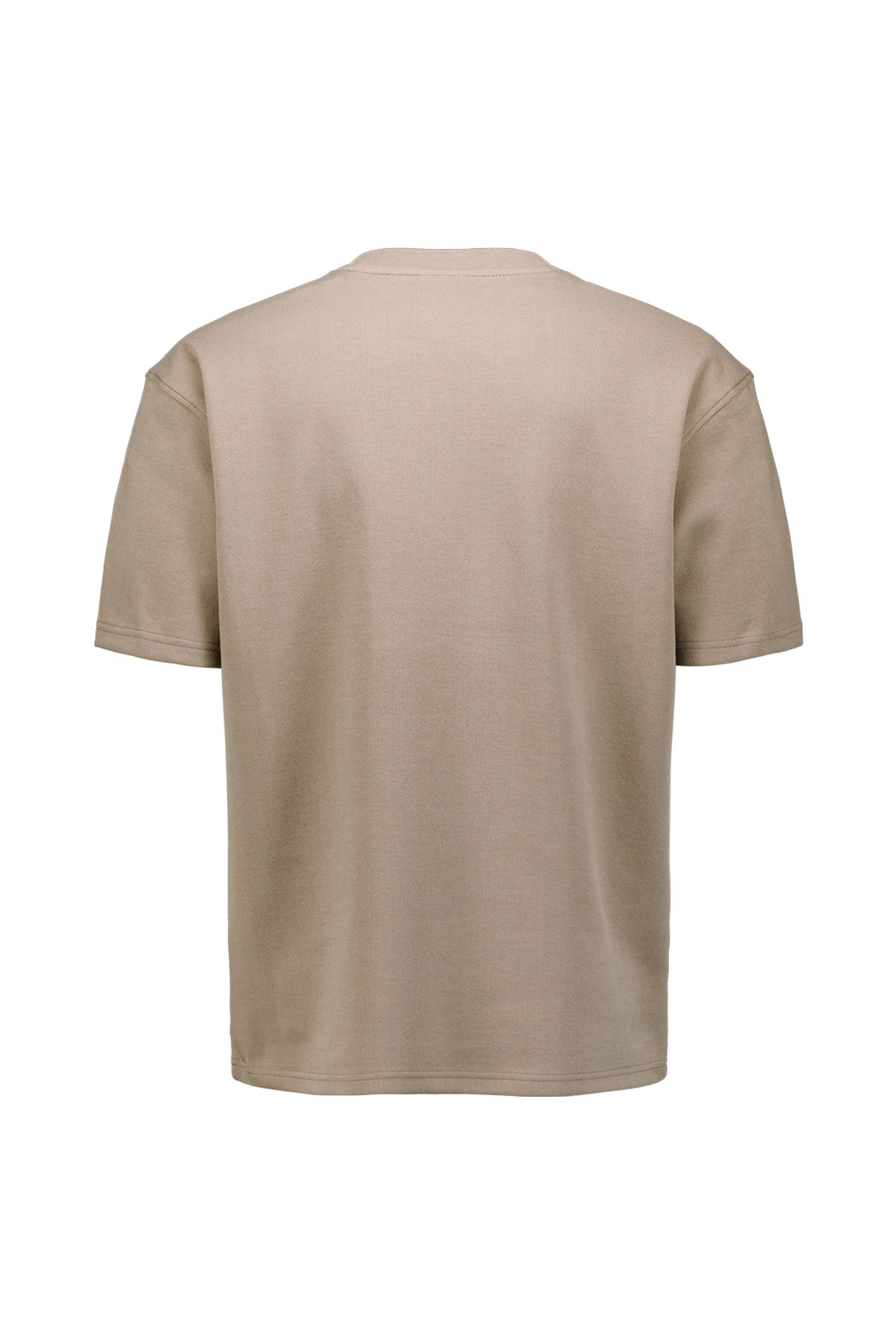 T-SHIRT CREWNECK SOLID HEAVY INTERLOCK CLAY 5