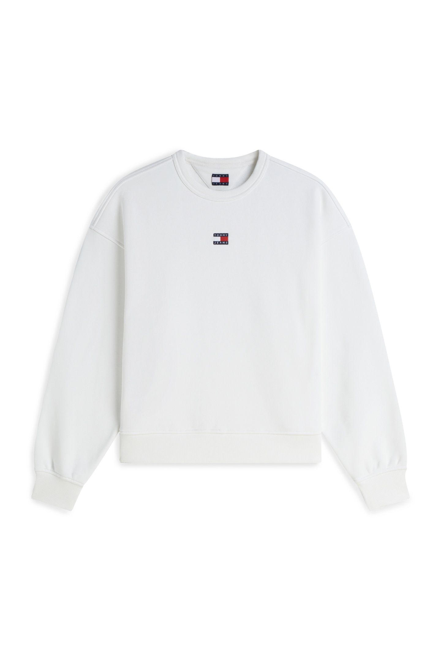 BOXY BADGE CREW ECRU 4
