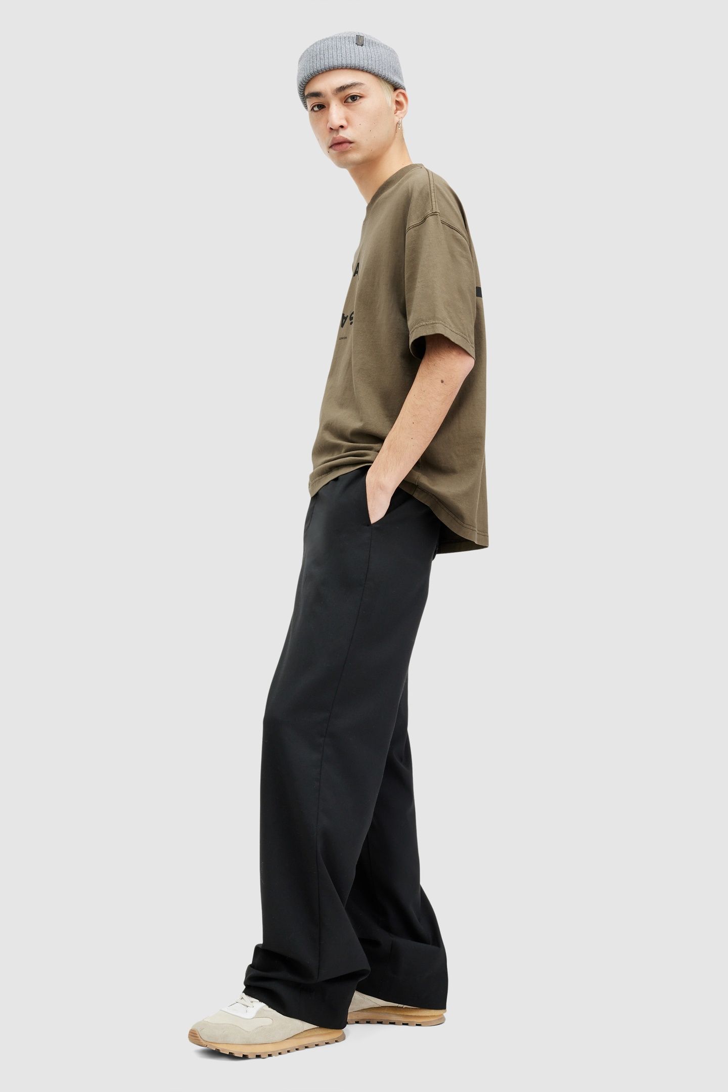 TIERRA SS CREW ASH KHAKI GREEN 5