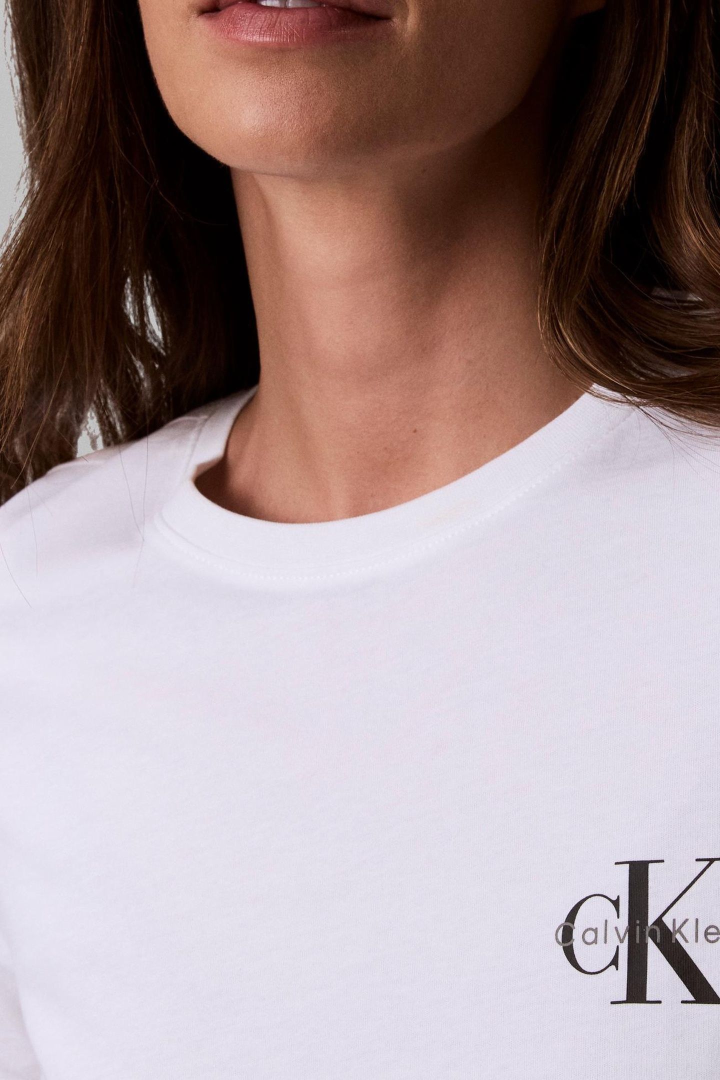 2-PACK SHORT SLEEVE ROUND NECK LOGO T-SHIRTS BRIGHT WHITE/MA 5