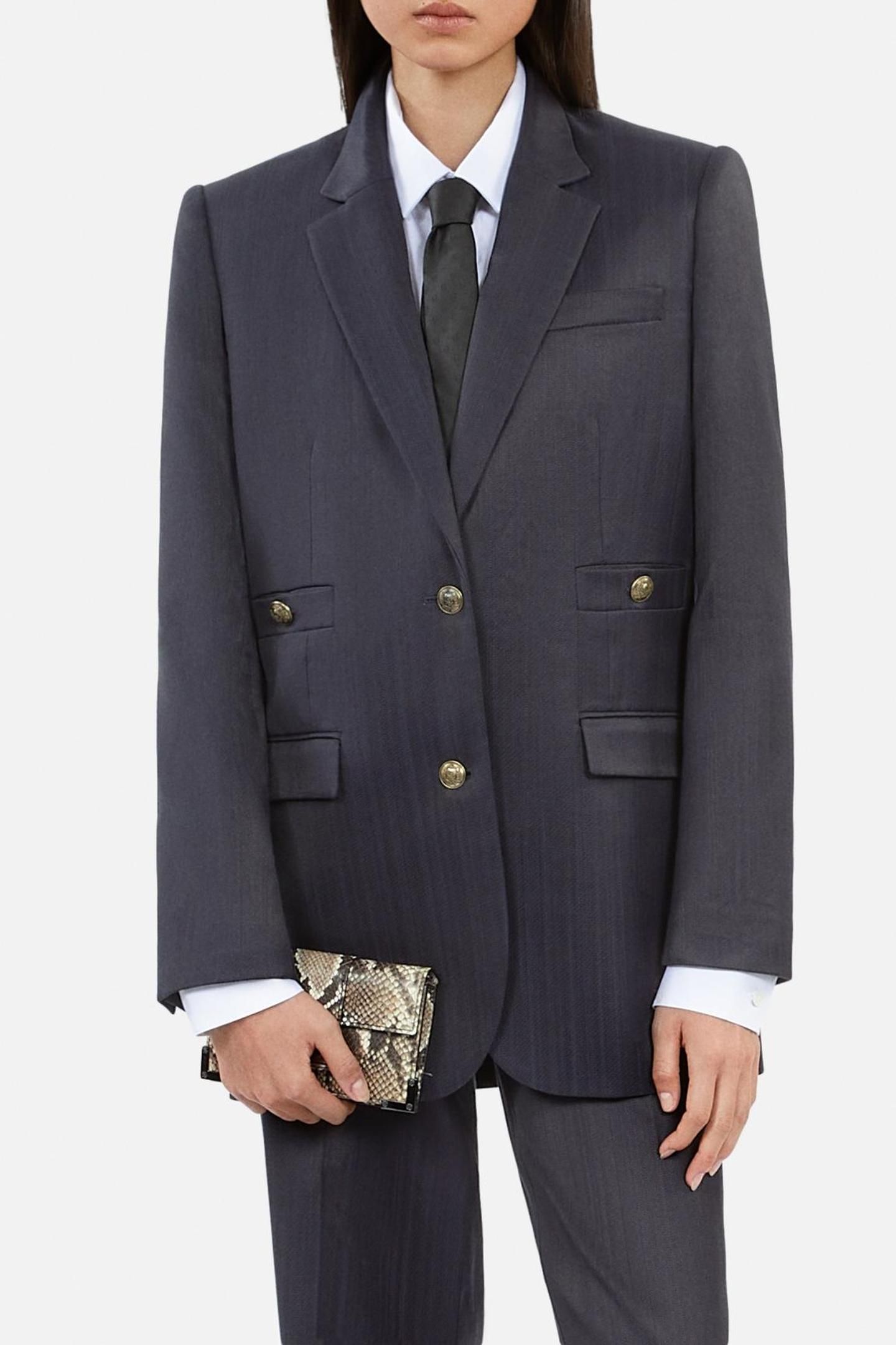 OVERSIZED 4-POCKET SUIT JACKET NAVY 2