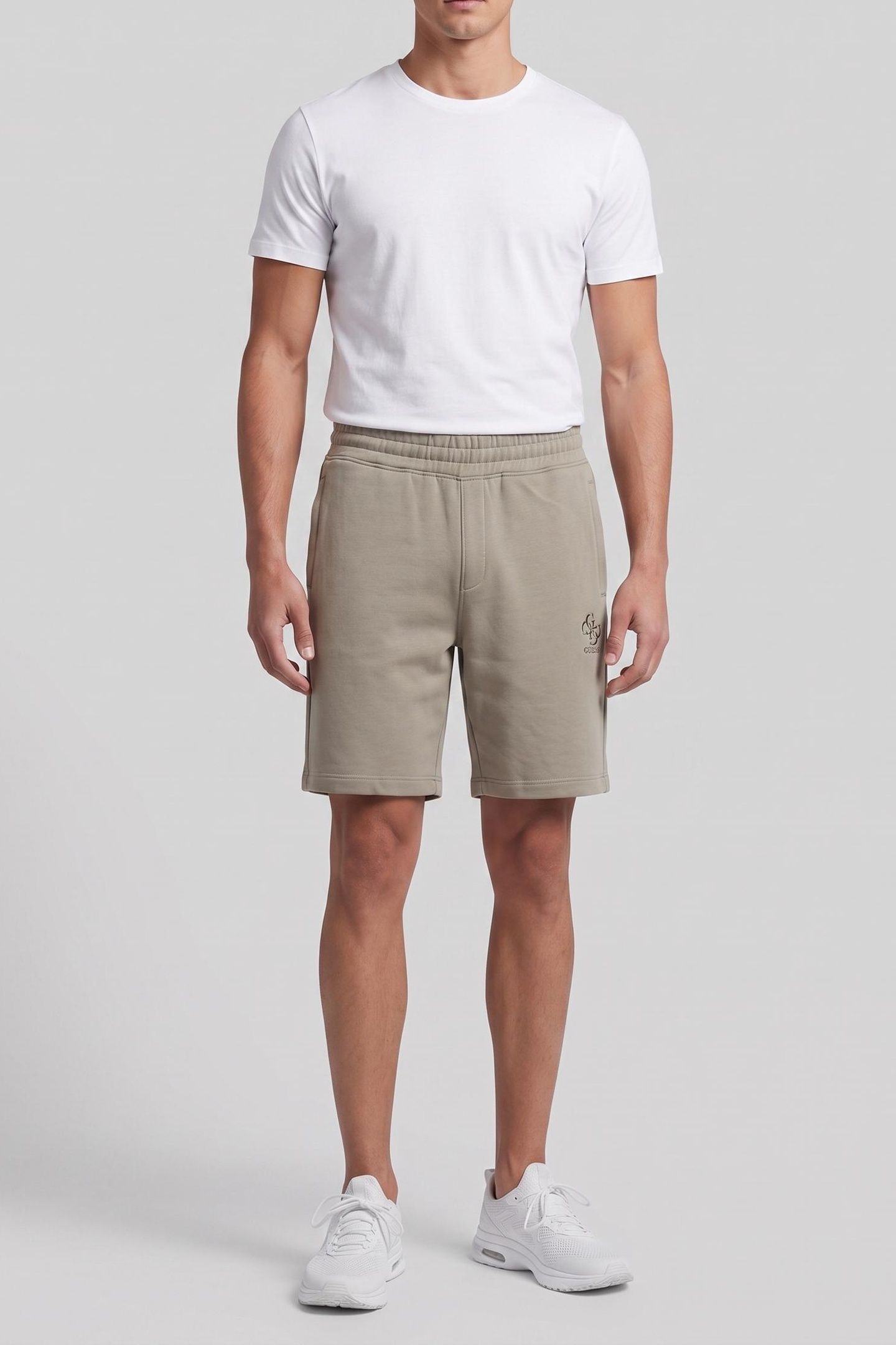 GUESS ECO CLOVIS SHORTS SAGE PLANT 1