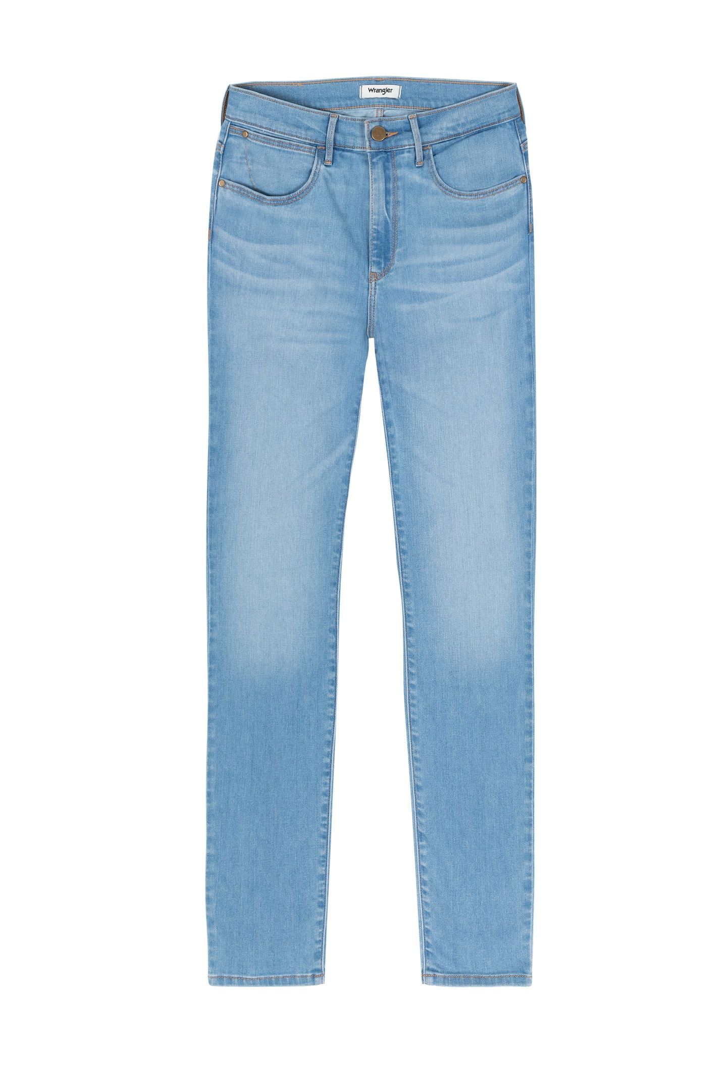 HIGH SKINNY BROOKLYN DENIM BLUE JEANS 4