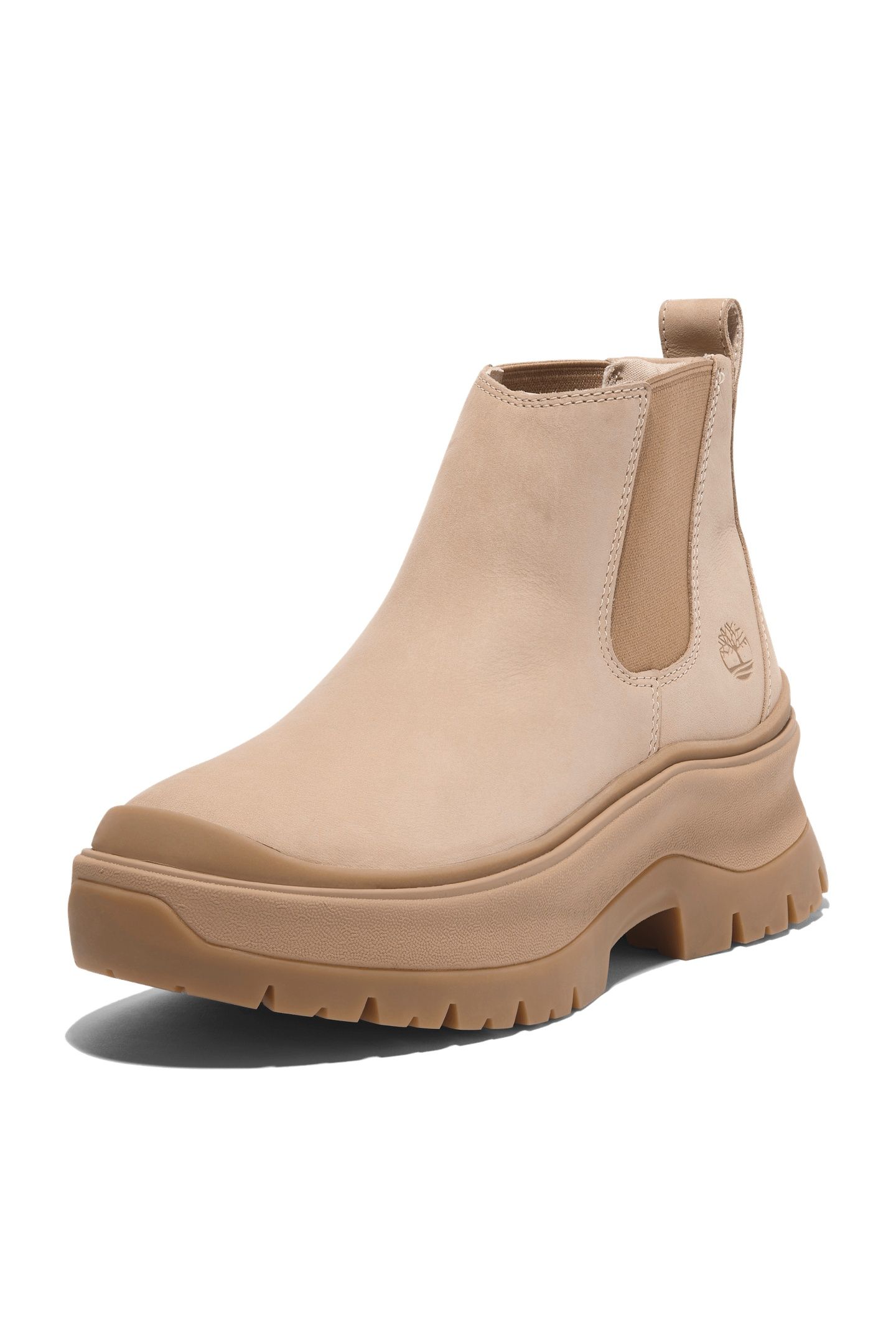 ROXIE LANE MID CHELSEA BOOT LIGHT BEIGE NUBUCK 5